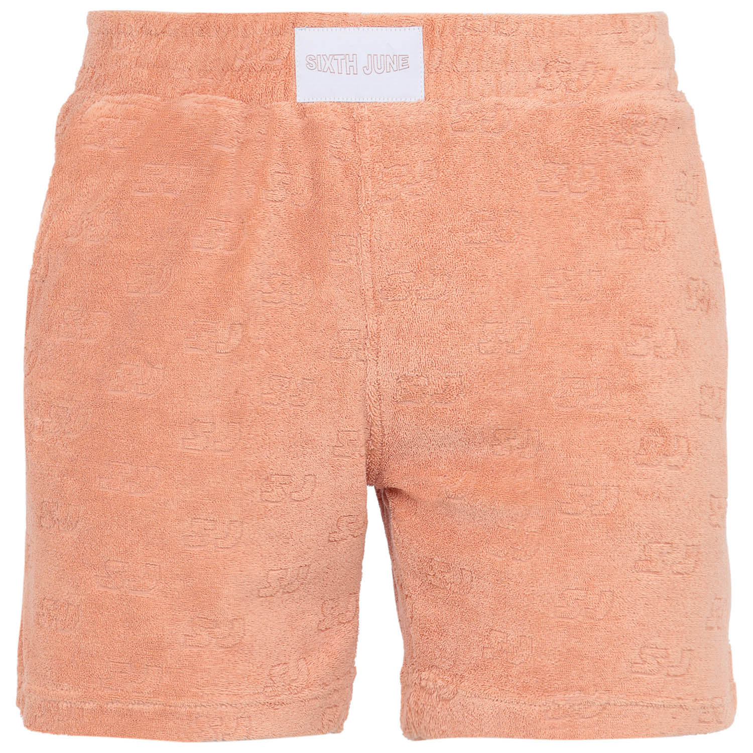 Short monogramme towel Orange - Image 6