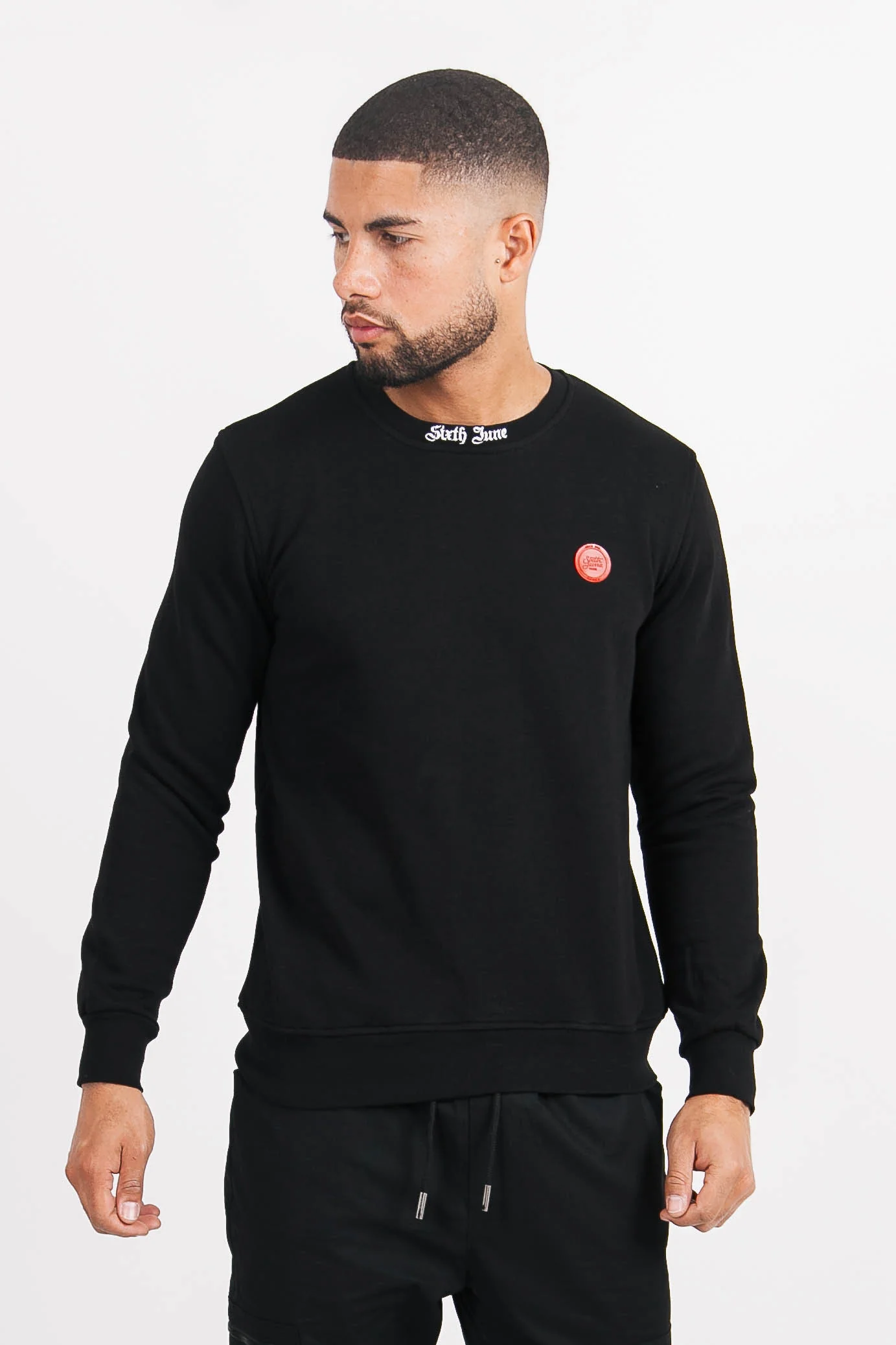 Sweatshirt Montmartre brillant noir - Image 2