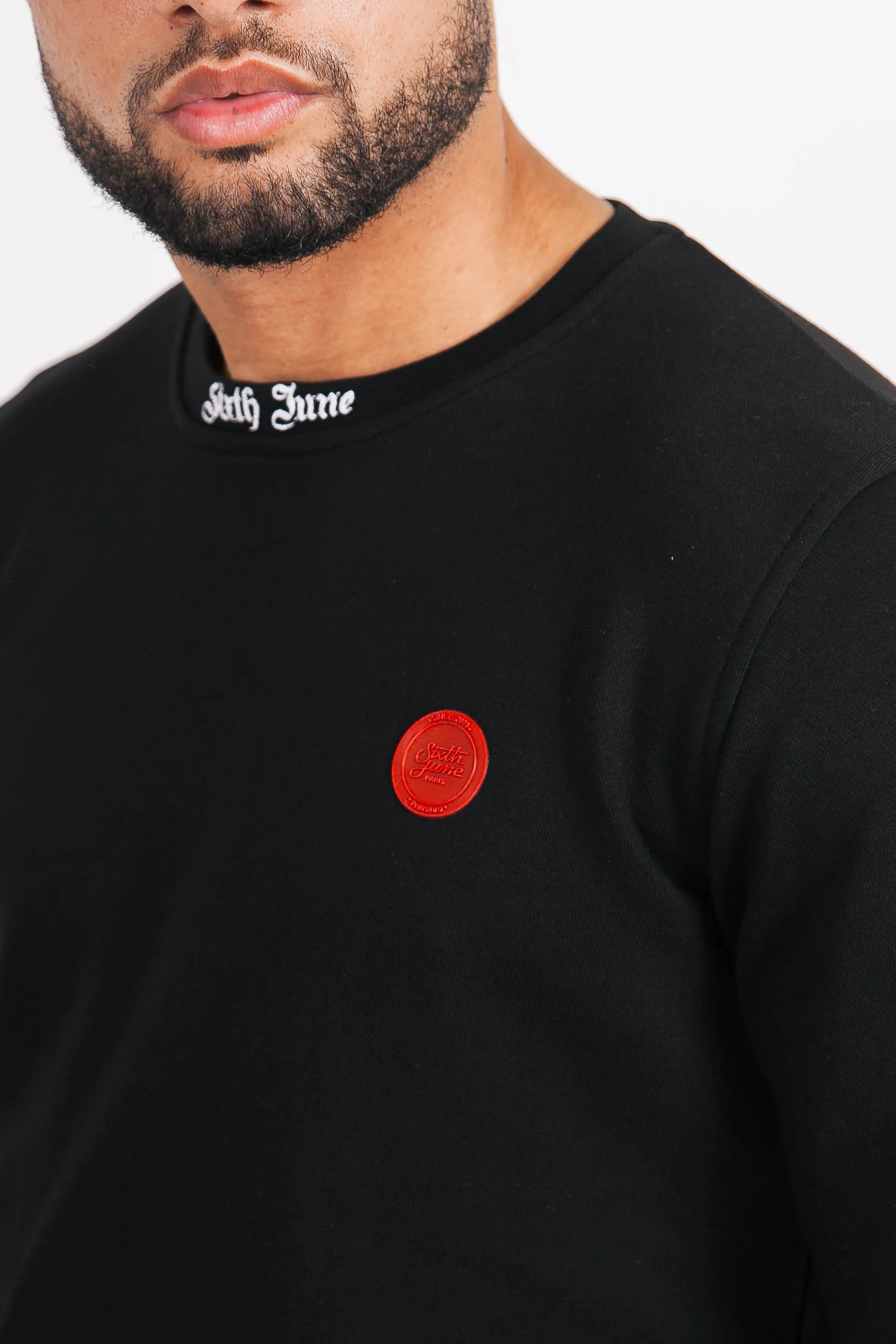 Sweatshirt Montmartre brillant noir - Image 3