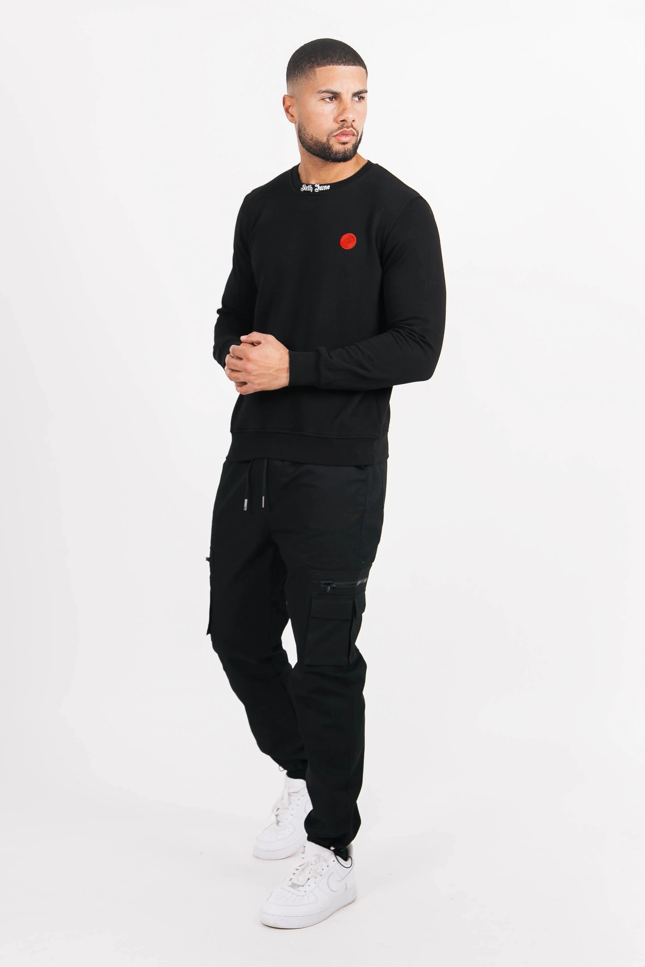 Sweatshirt Montmartre brillant noir - Image 6