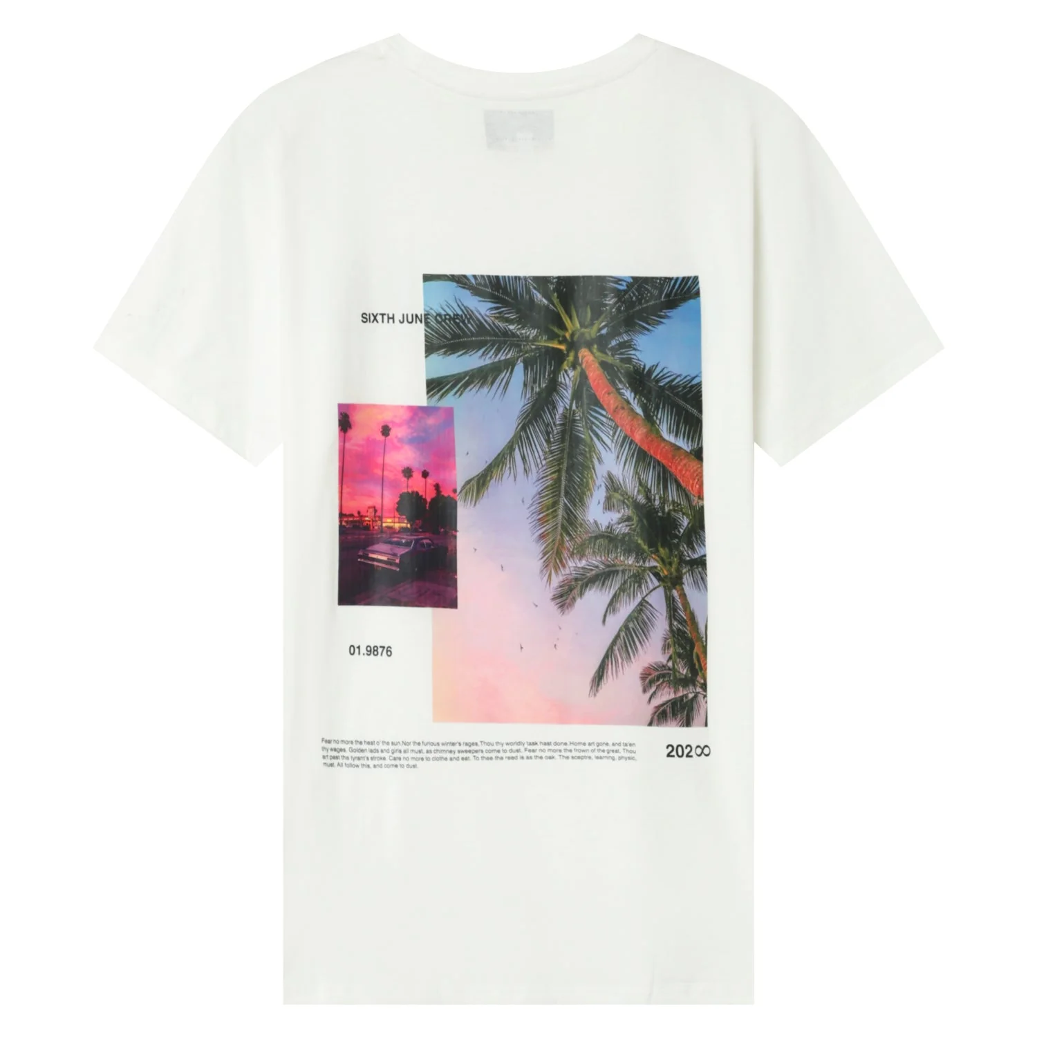 T-shirt imprimé été Blanc - Image 6