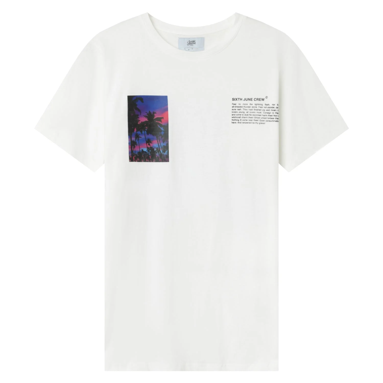 T-shirt imprimé été Blanc - Image 7