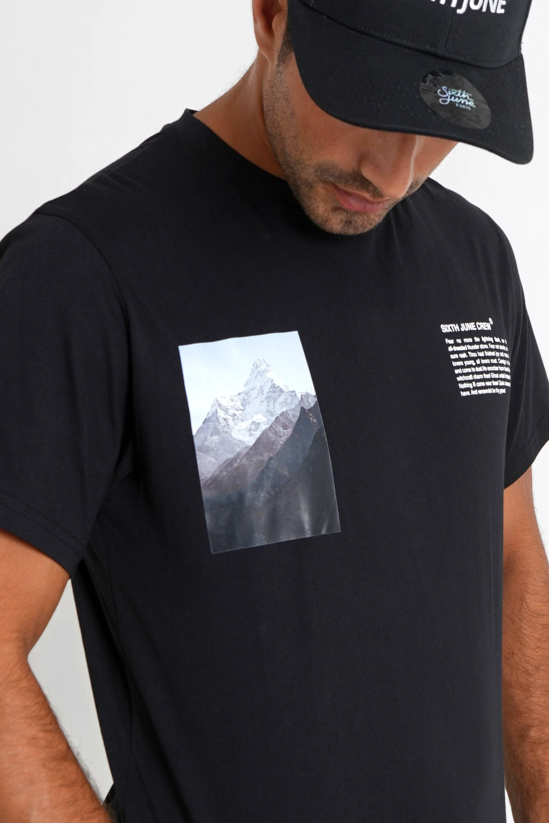 T-shirt moodboard Noir - Image 3