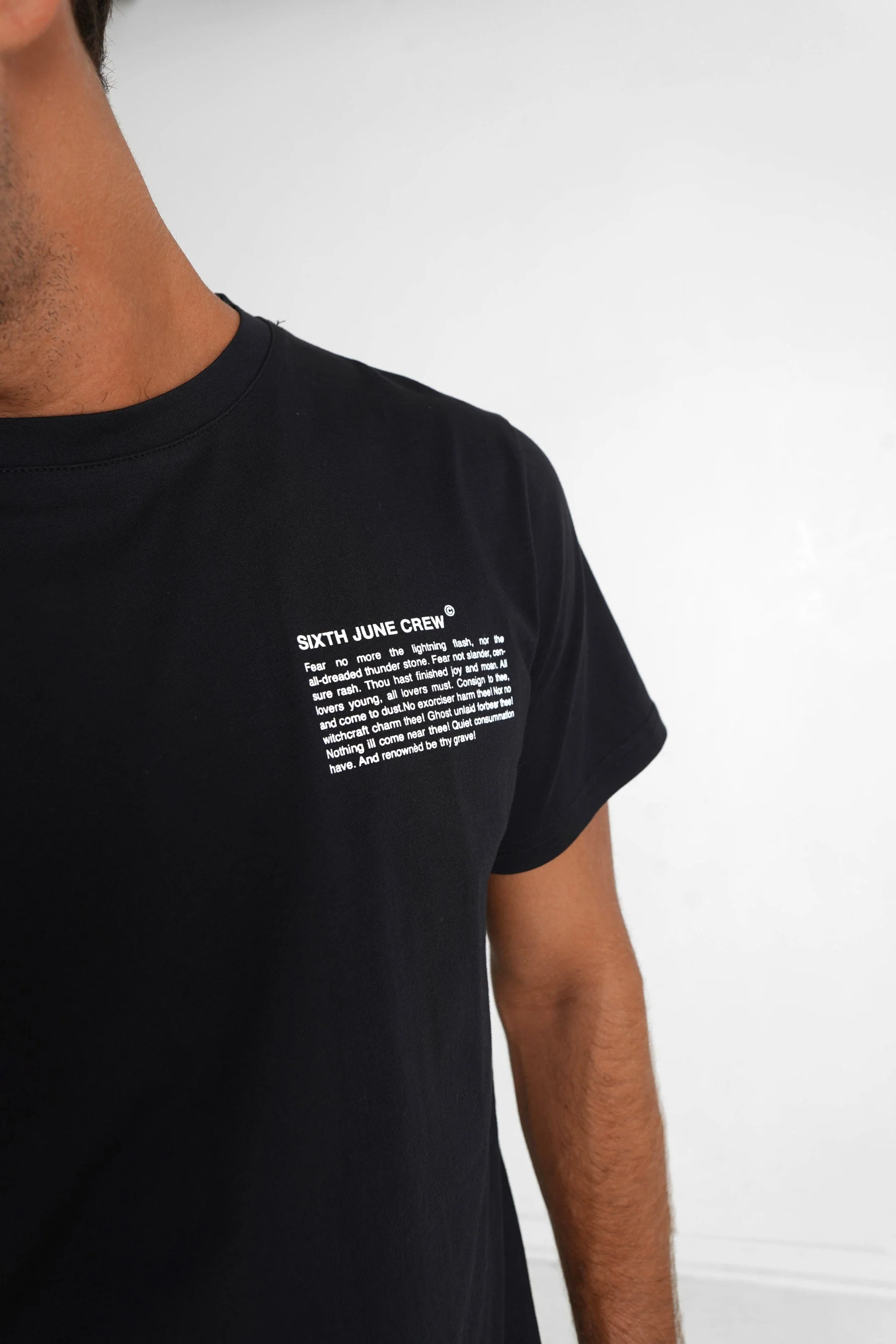 T-shirt moodboard Noir - Image 4