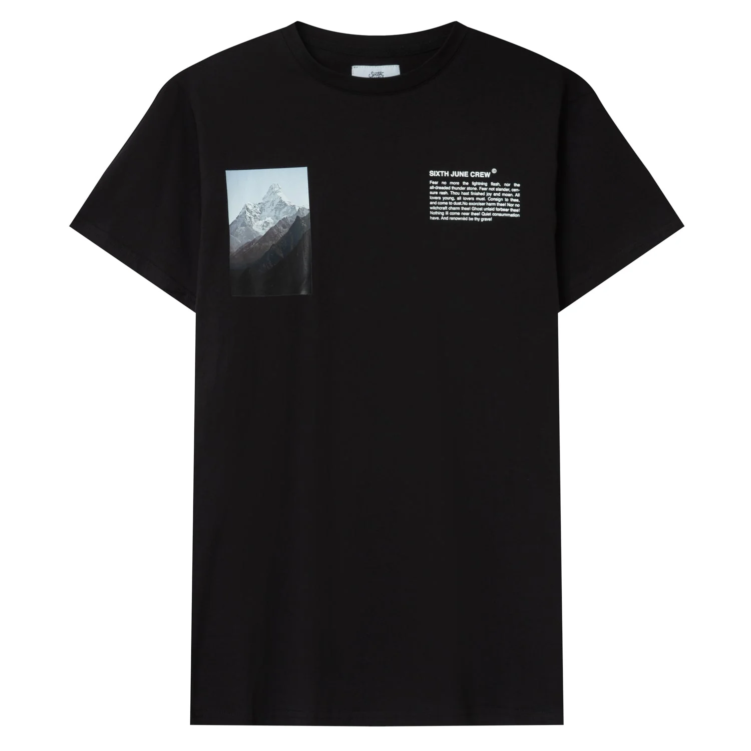 T-shirt moodboard Noir - Image 7