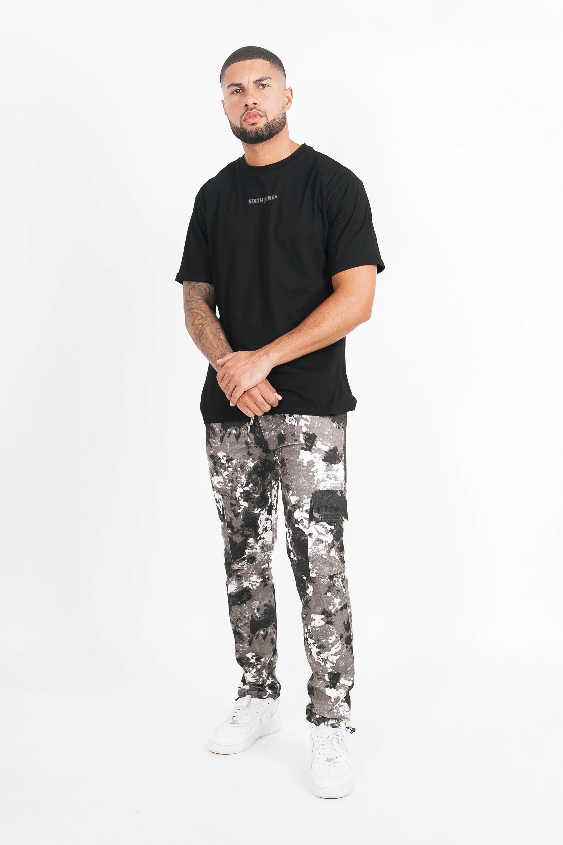Pantalon montagne poches noir - Image 6