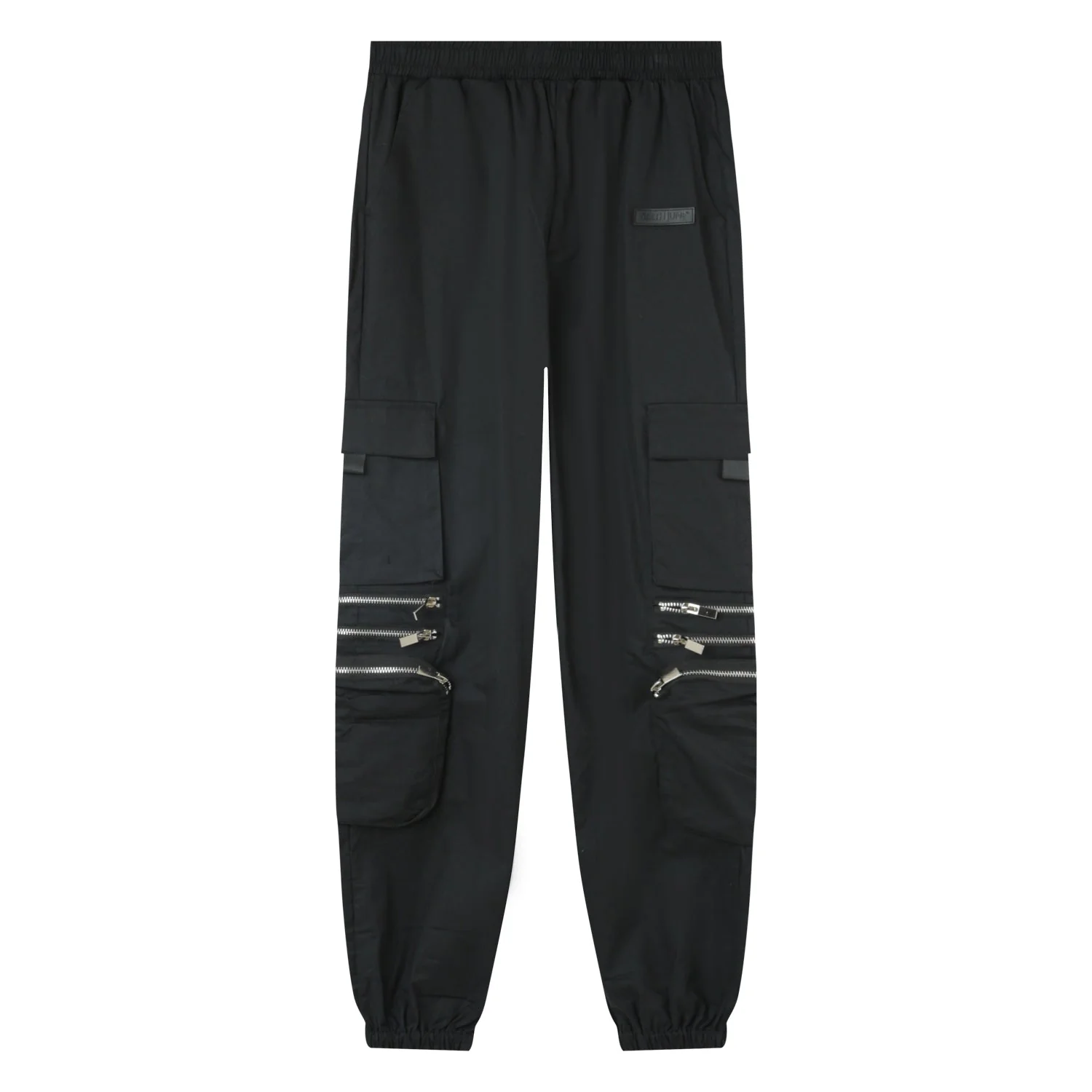 Pantalon cargo multi poches Noir - Image 6