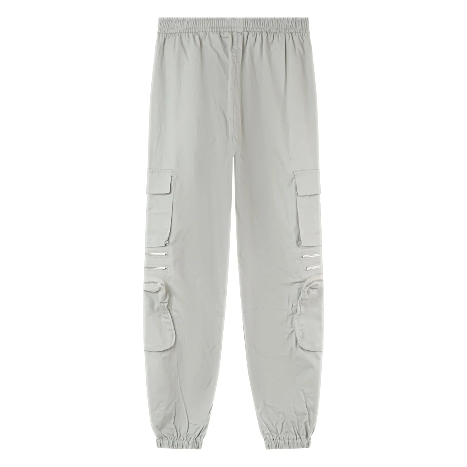 Pantalon cargo multi poches Gris clair - Image 7