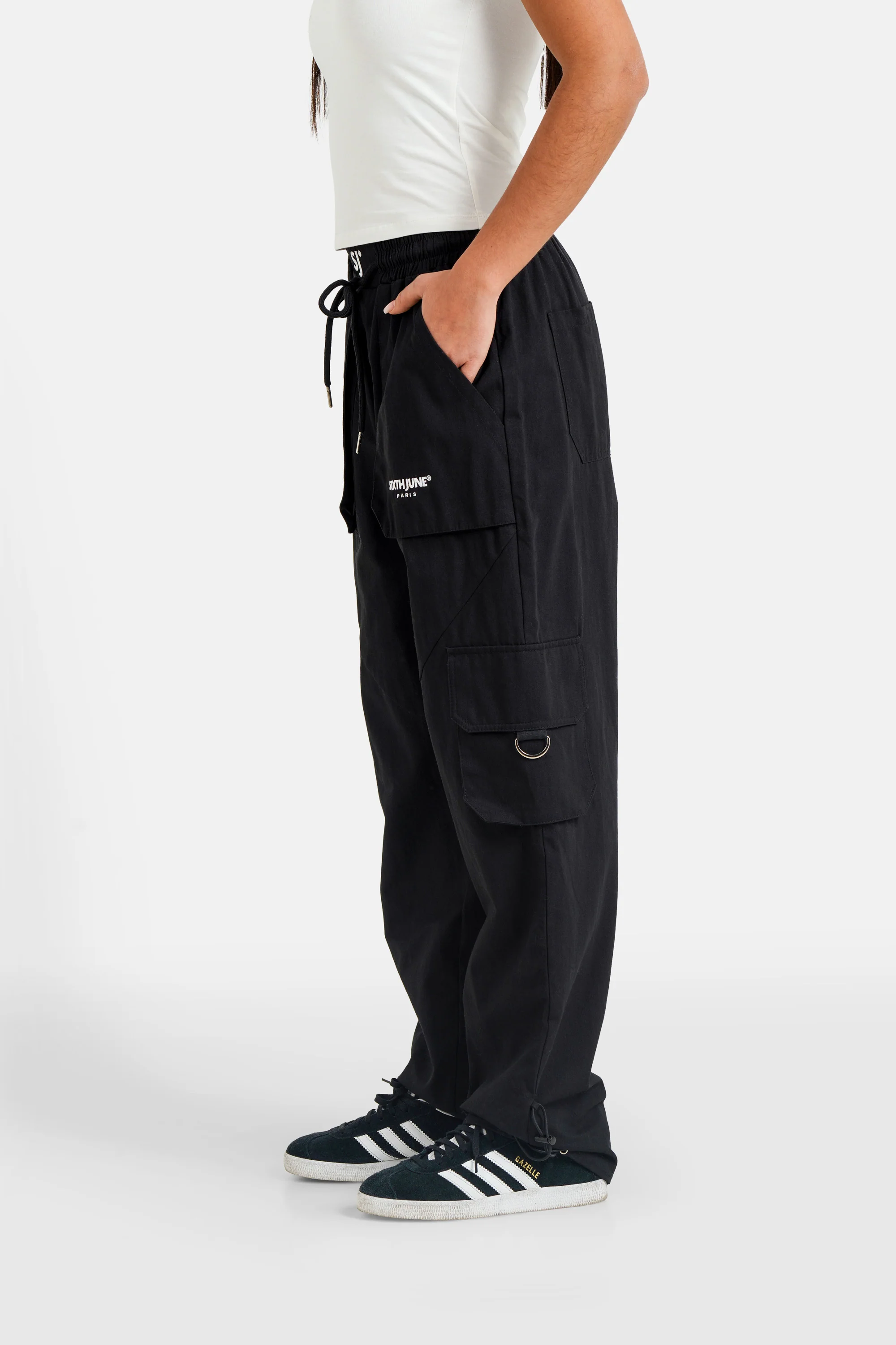 INITIALS logo cargo pant - Image 4