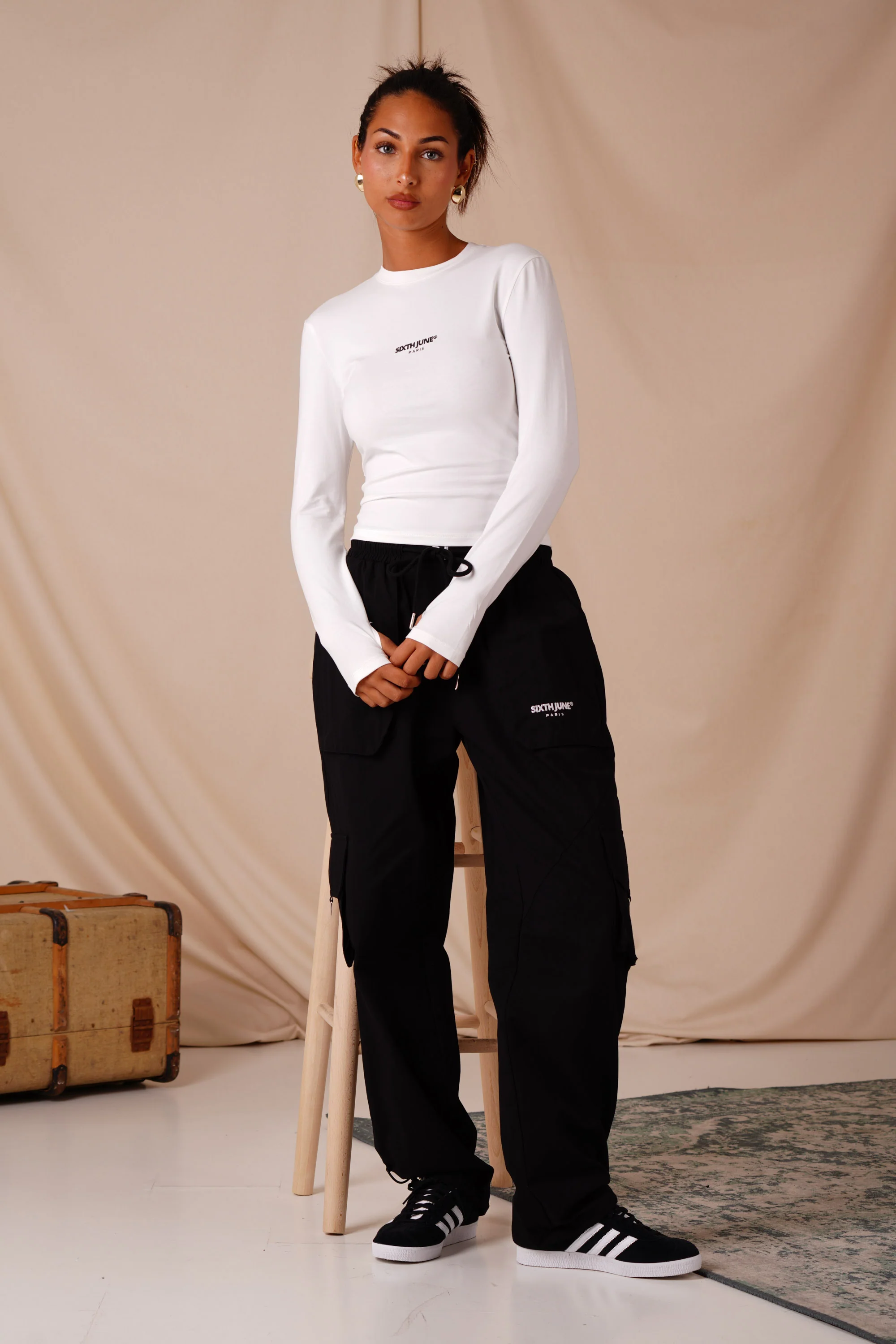 INITIALS logo cargo pant - Image 6
