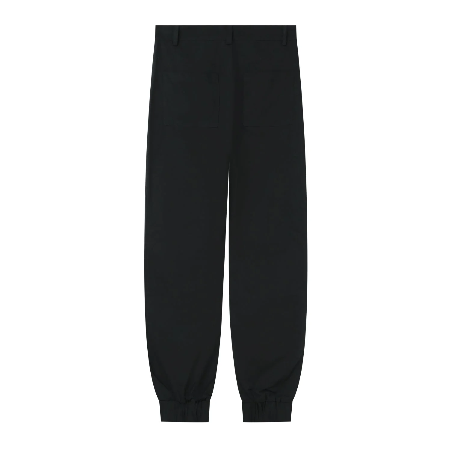 Pantalon cargo chevilles élastique Noir - Image 7