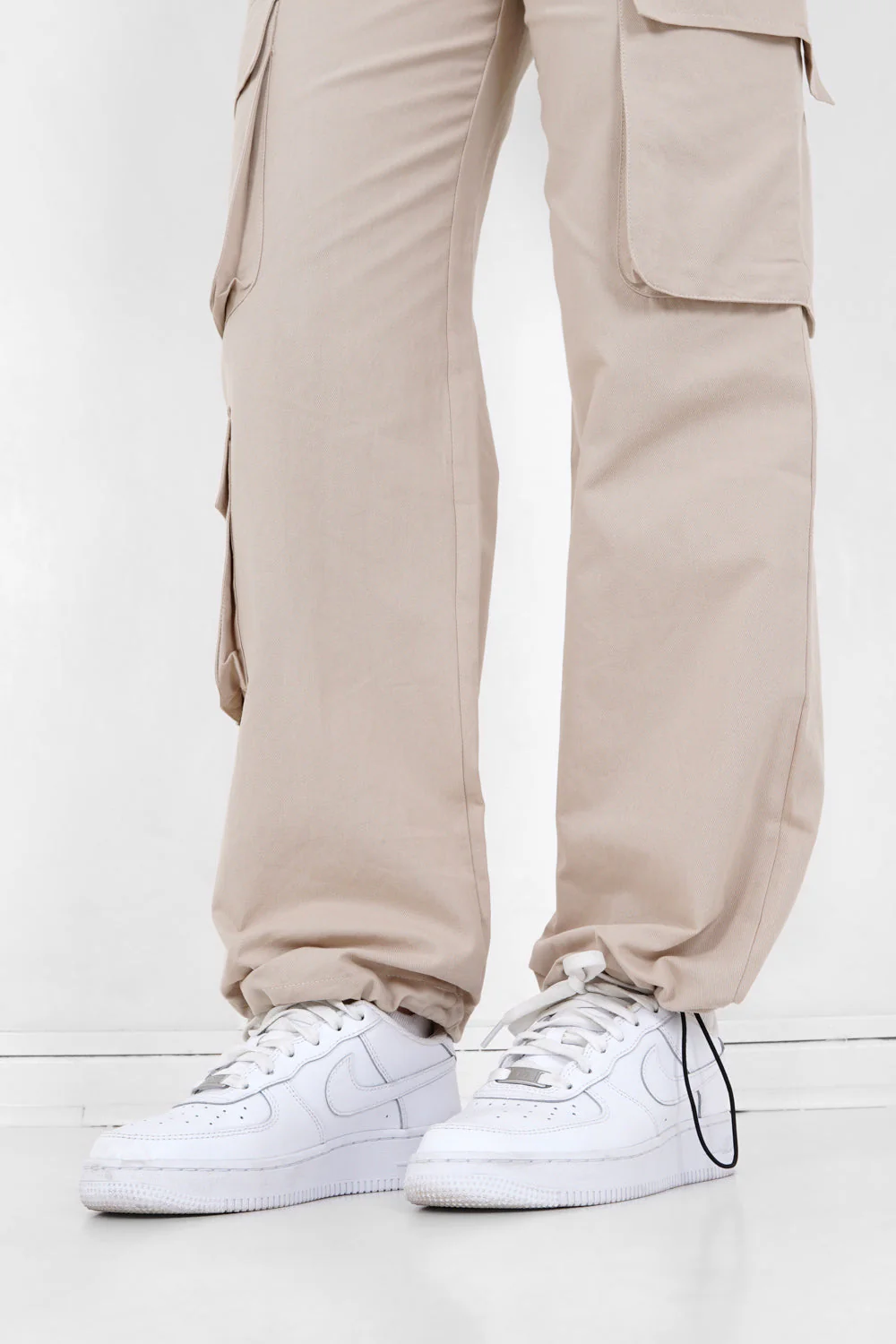Cargo jambes larges Gris - Image 3