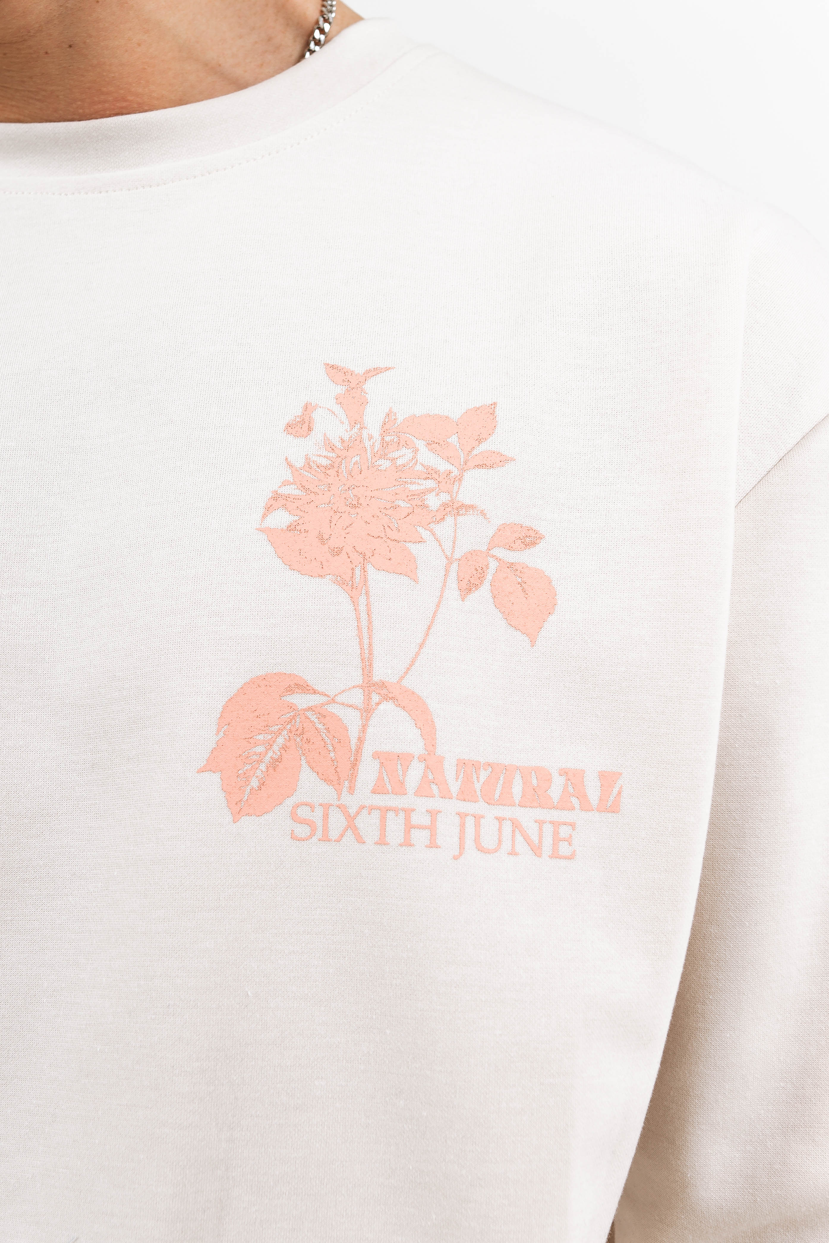 Sweatshirt natural pastel blanc - Image 4