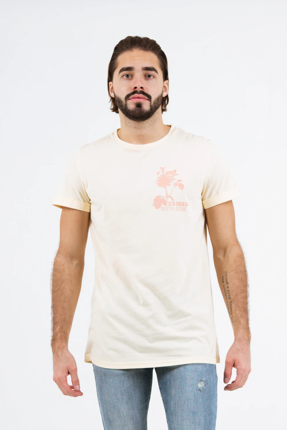 T-shirt natural beige - Image 2