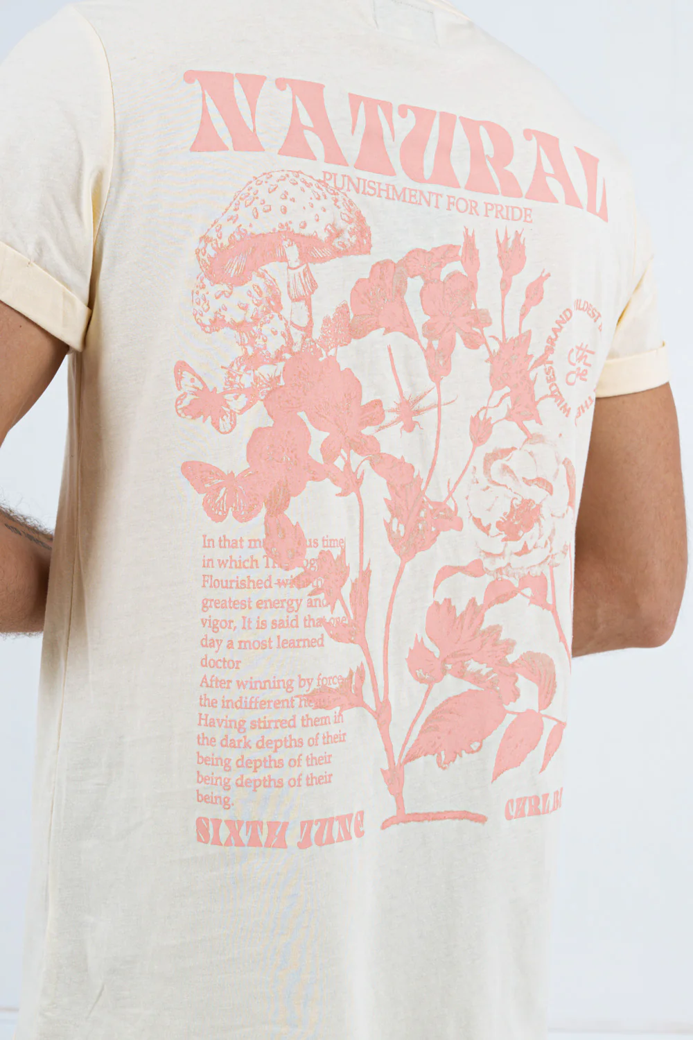T-shirt natural beige - Image 3