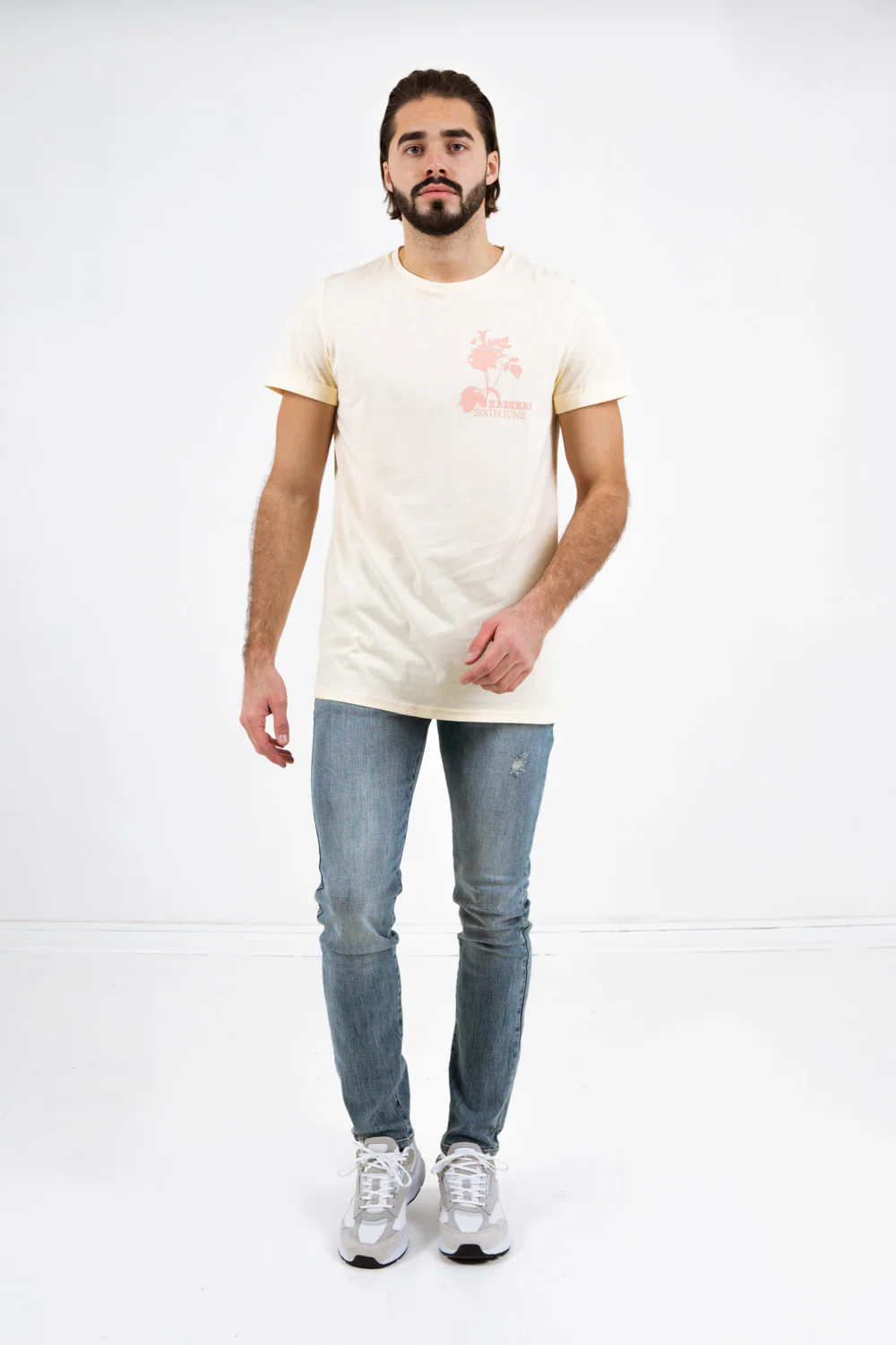 T-shirt natural beige - Image 6