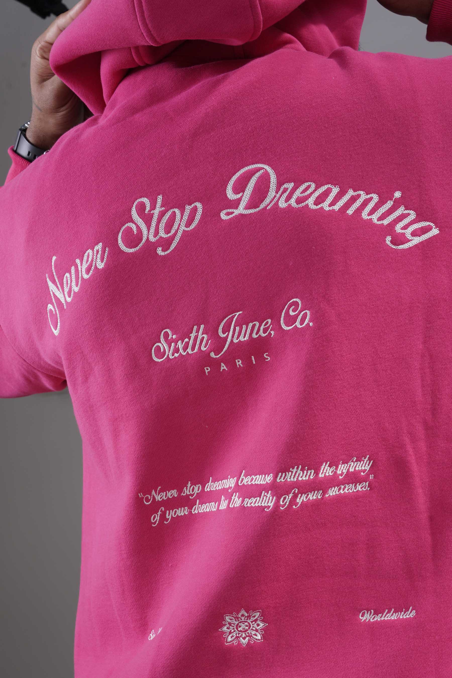 DREAMING printed hoodie - Image 2