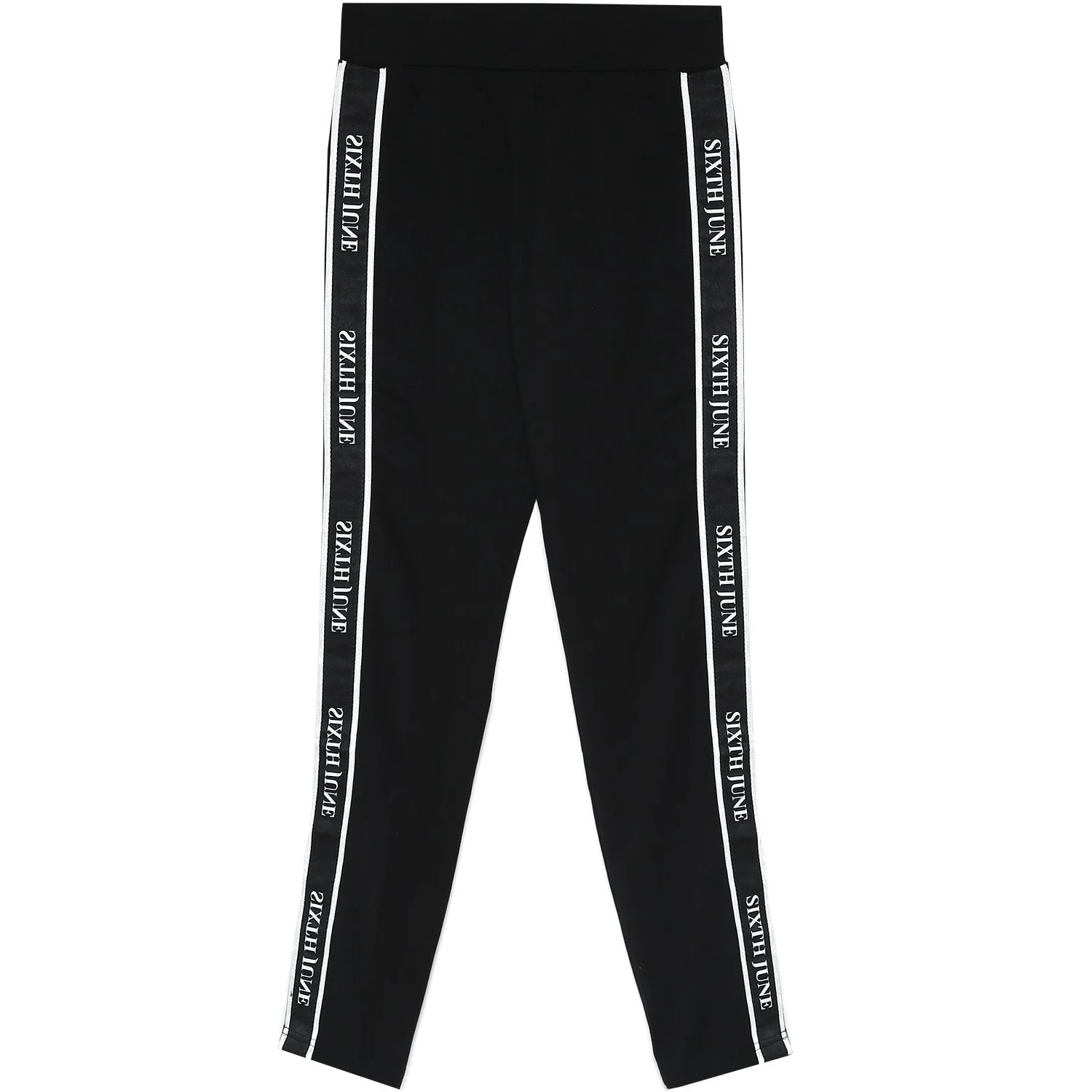 Legging bande imprimée noir - Image 6