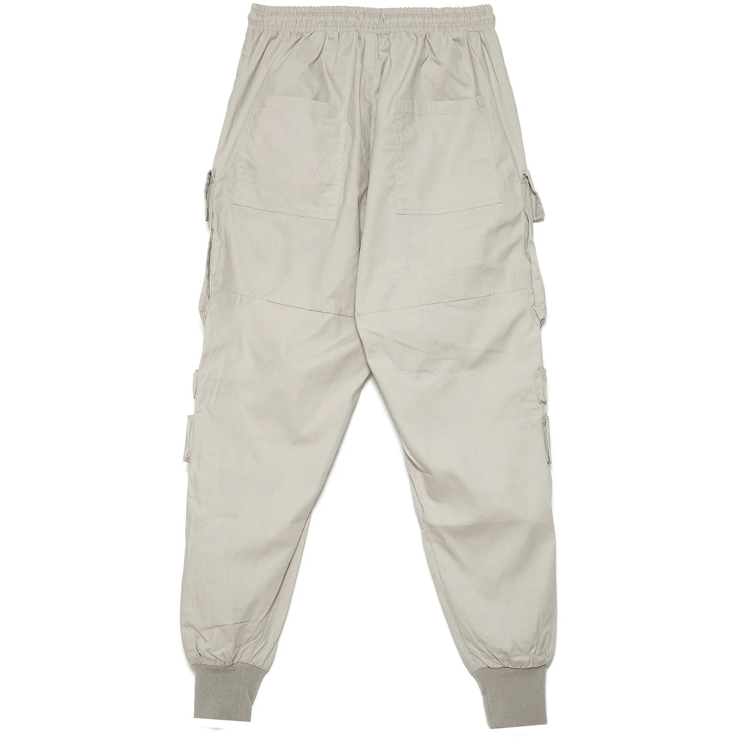 Pantalon cargo tactique poches Beige clair - Image 7