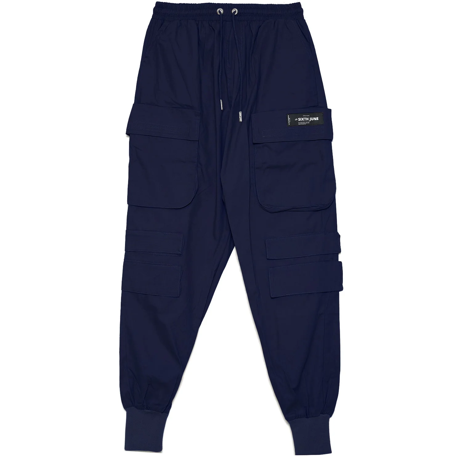 Pantalon cargo tactique poches Bleu foncé - Image 6