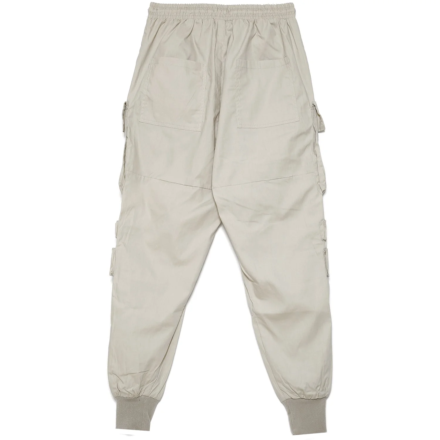 Pantalon cargo tactique poches Beige clair - Image 2
