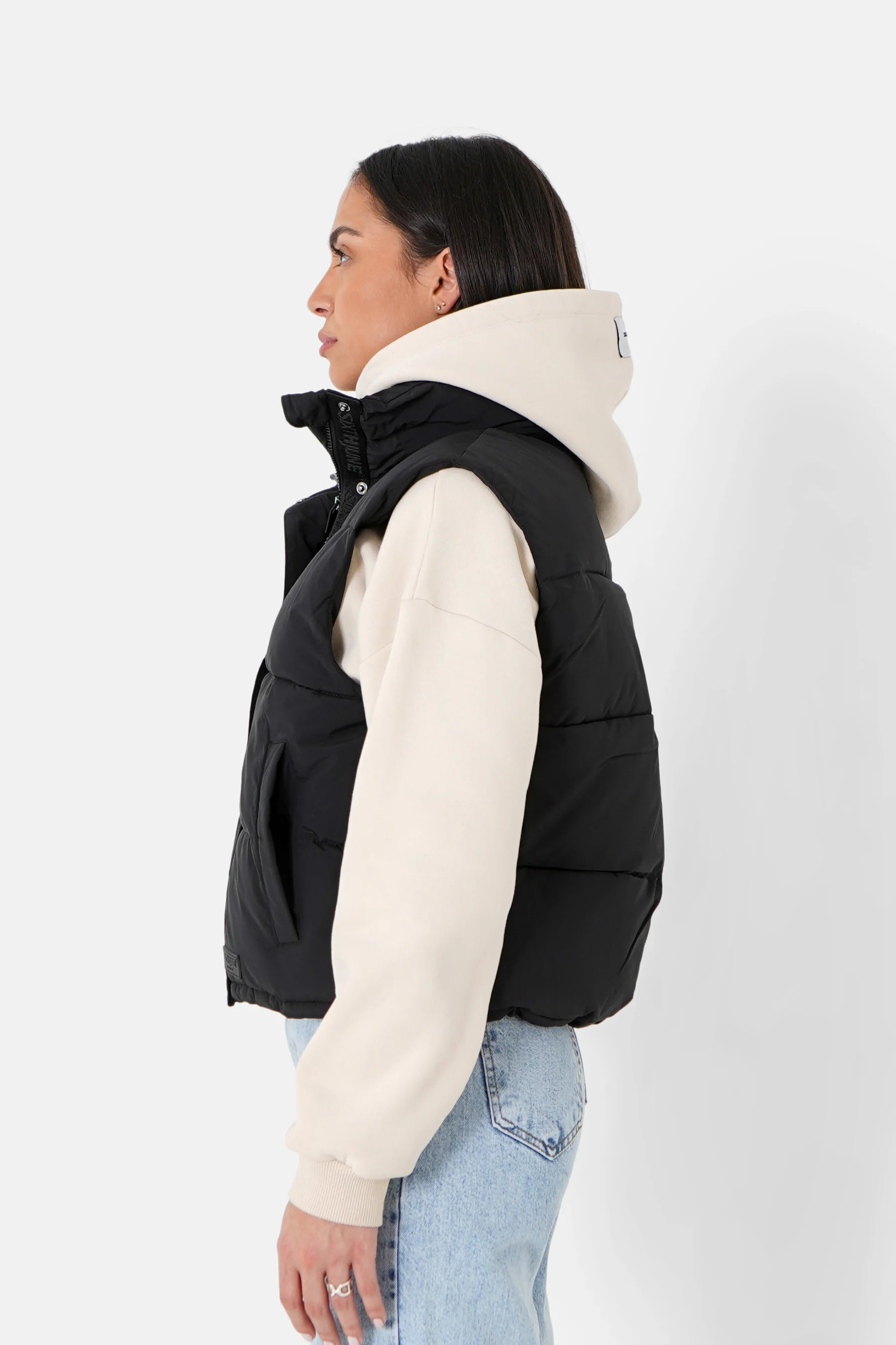 SLEEVELESS puffer jacket - Image 4