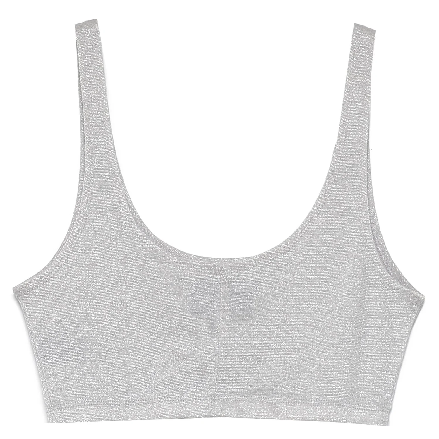 Brassière bretelle scintillante beige - Image 7