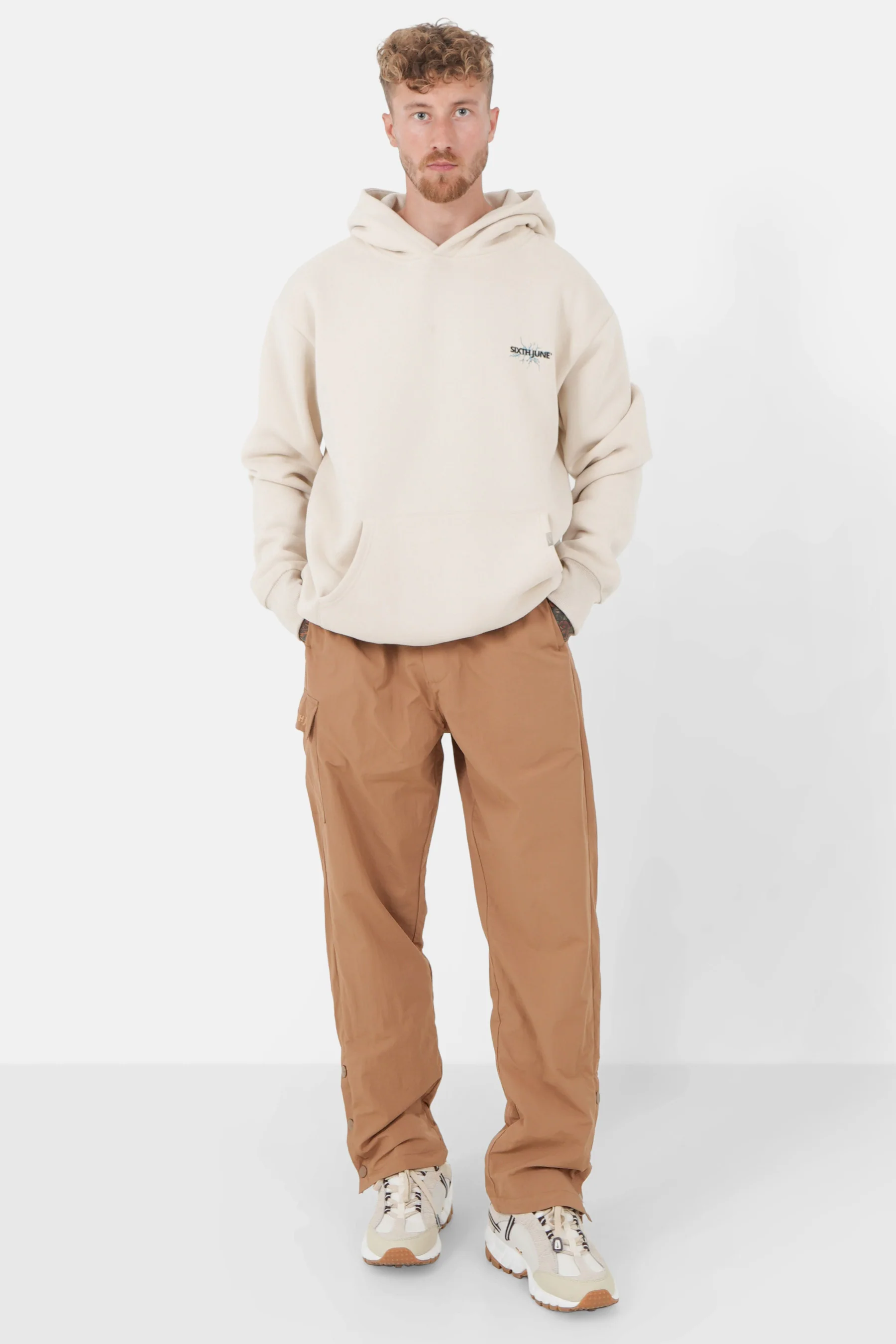 NYLON button cargo pant - Image 2