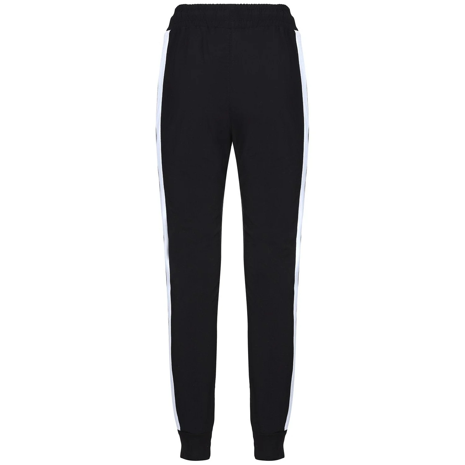 Jogging nylon bandes gothique Noir - Image 6