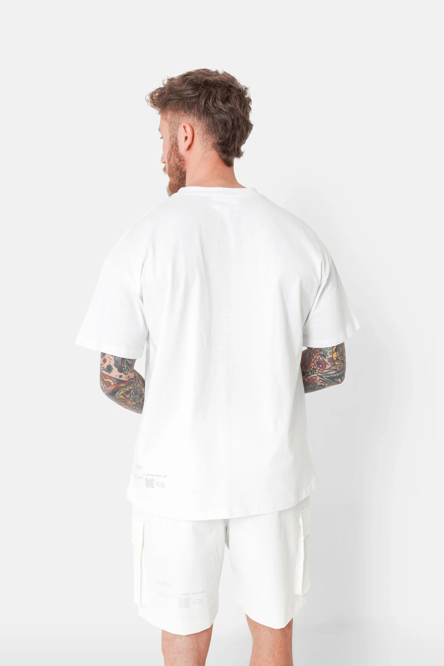 T-shirt poche QR Blanc - Image 5