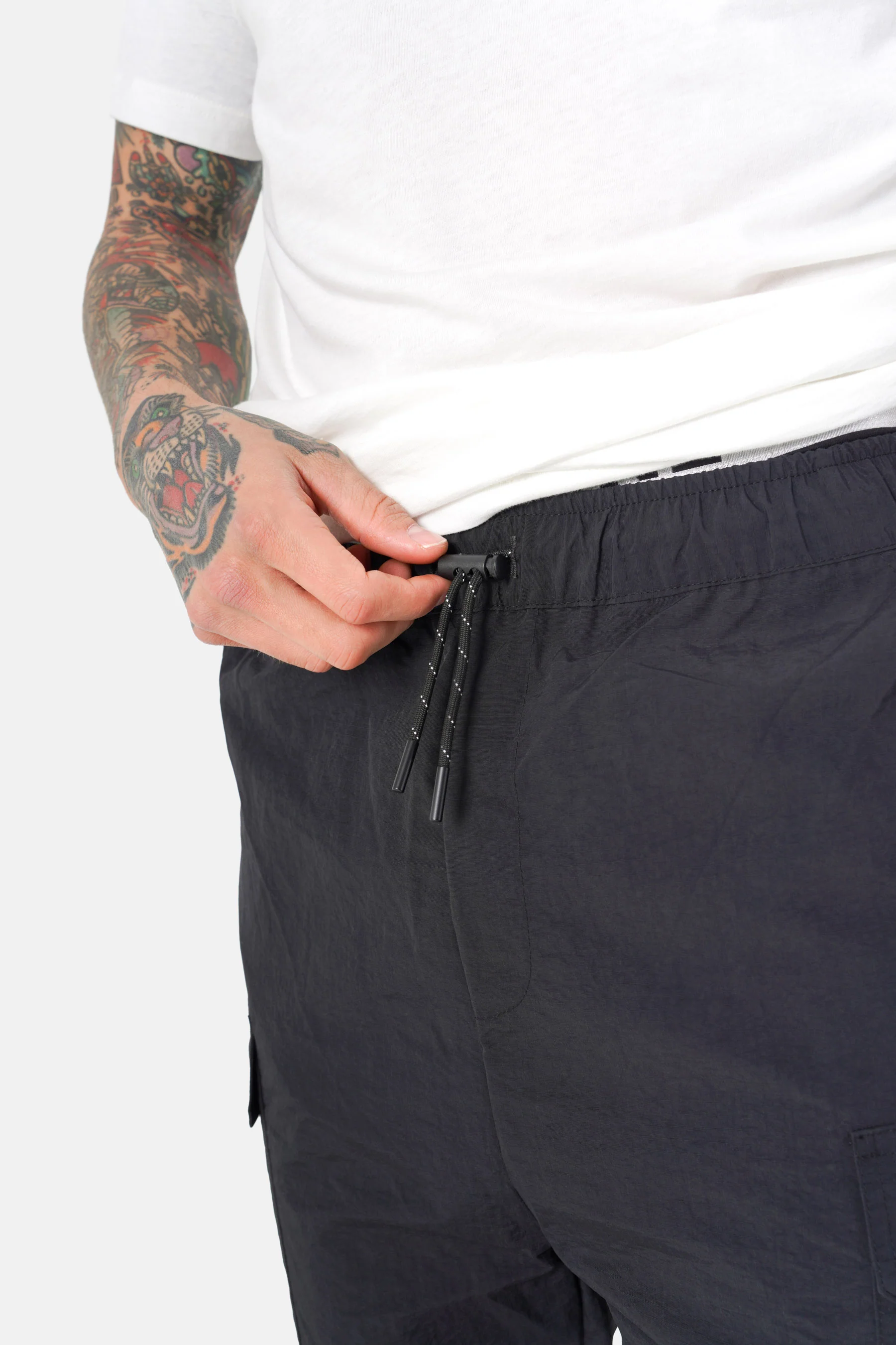 Pantalon cargo technique Noir - Image 3