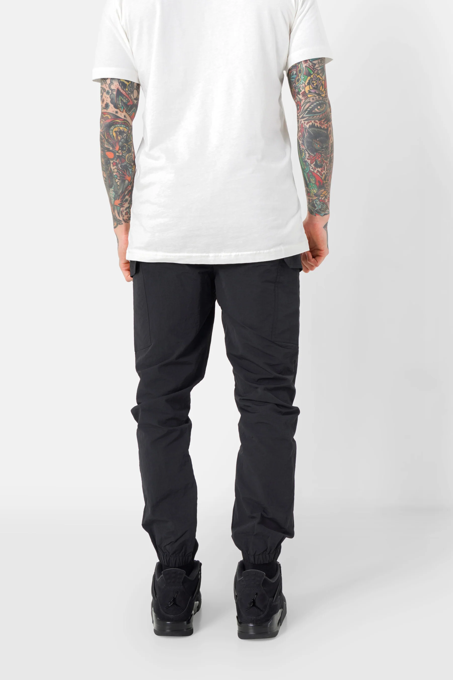 Pantalon cargo technique Noir - Image 5
