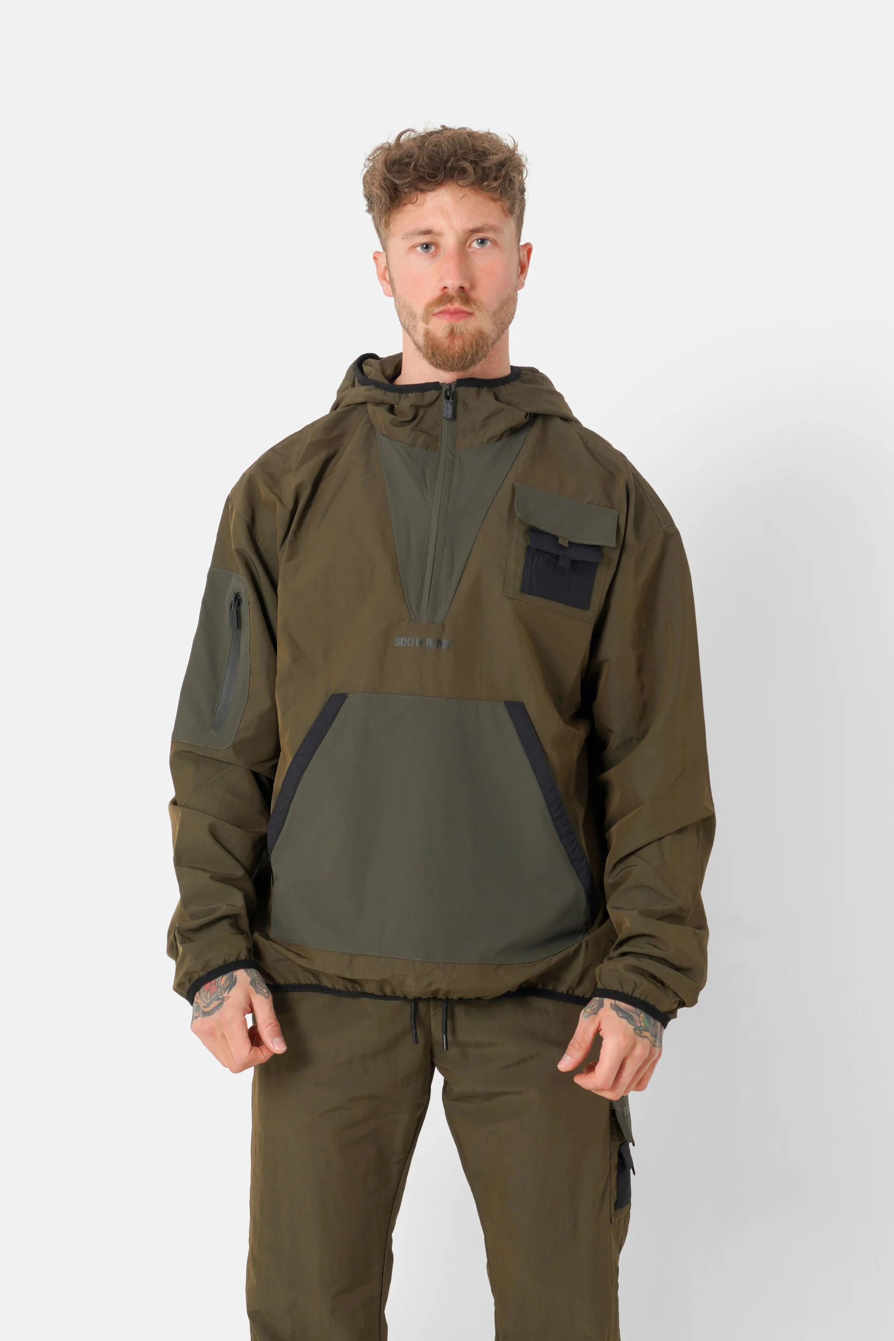 nylon tech light jacket 23946-KAKI