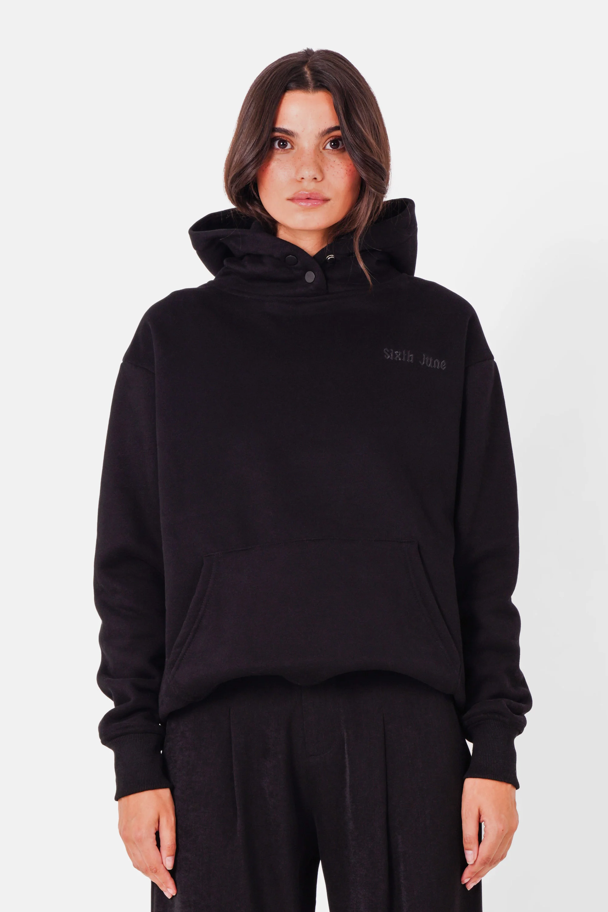 THE FEAR embroidery hoodie - Image 5