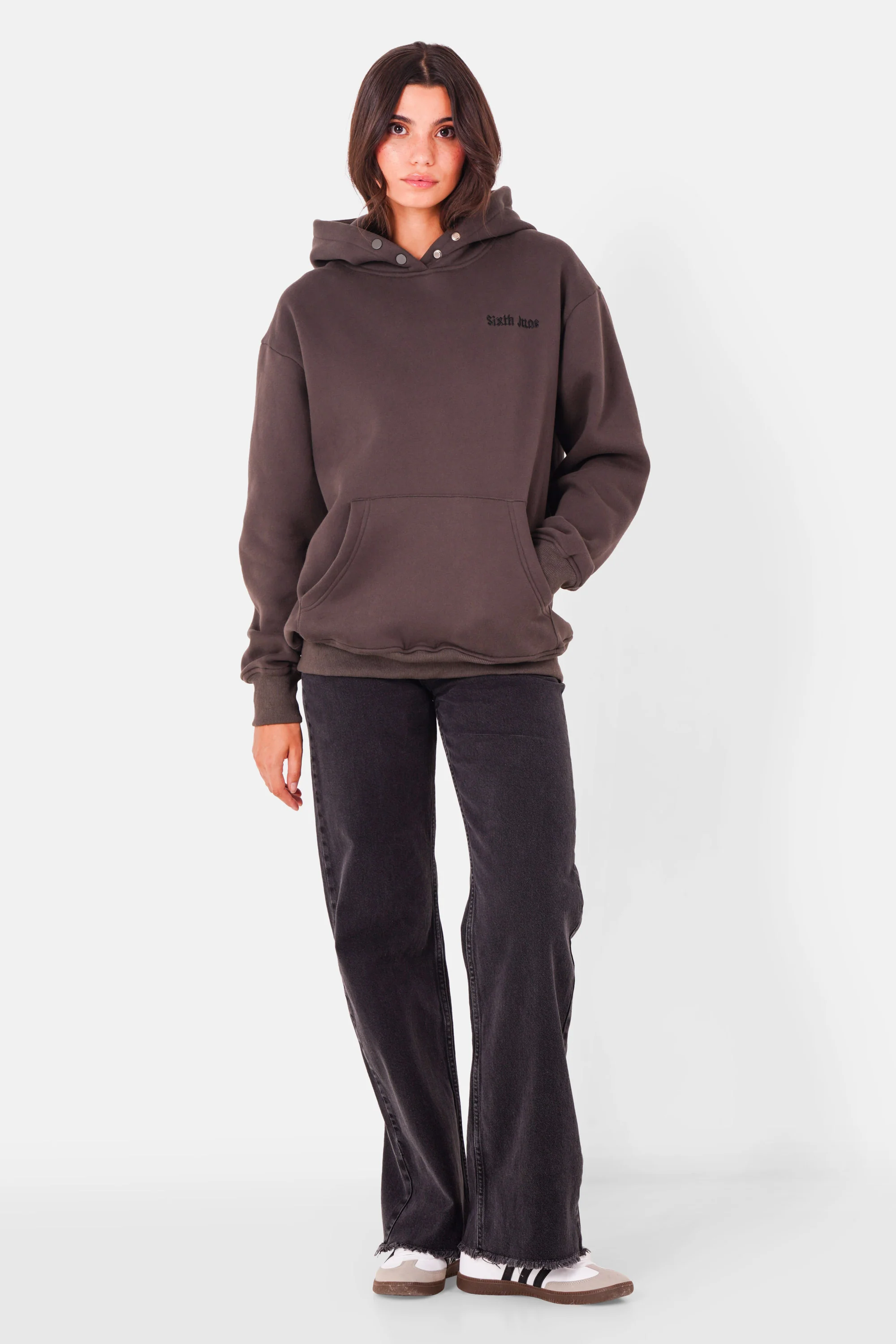 THE FEAR embroidery hoodie - Image 2