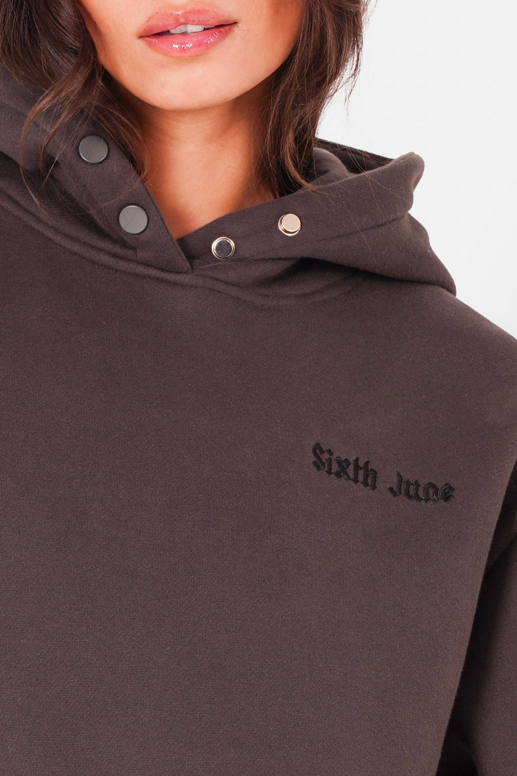 THE FEAR embroidery hoodie - Image 3