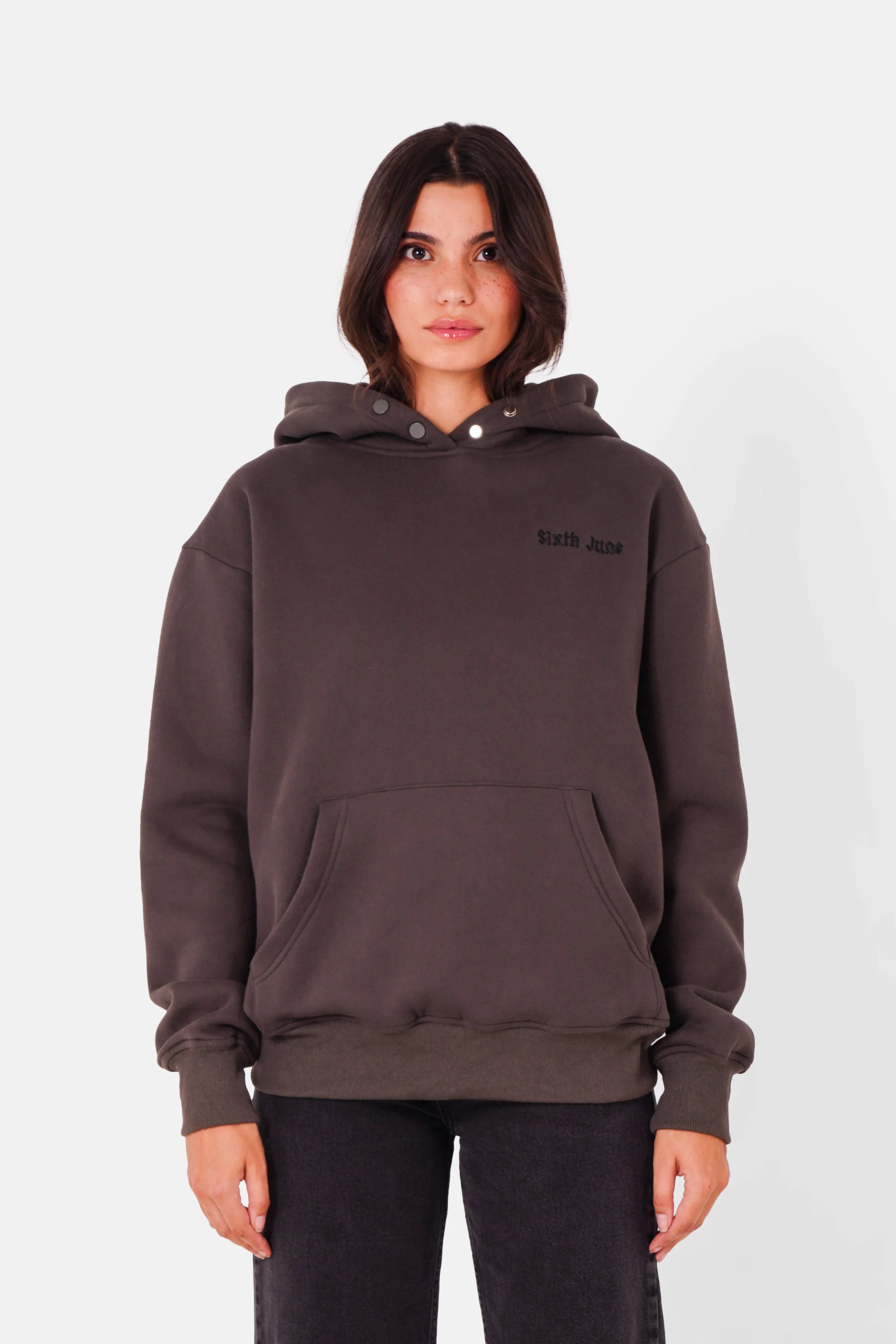 THE FEAR embroidery hoodie - Image 5