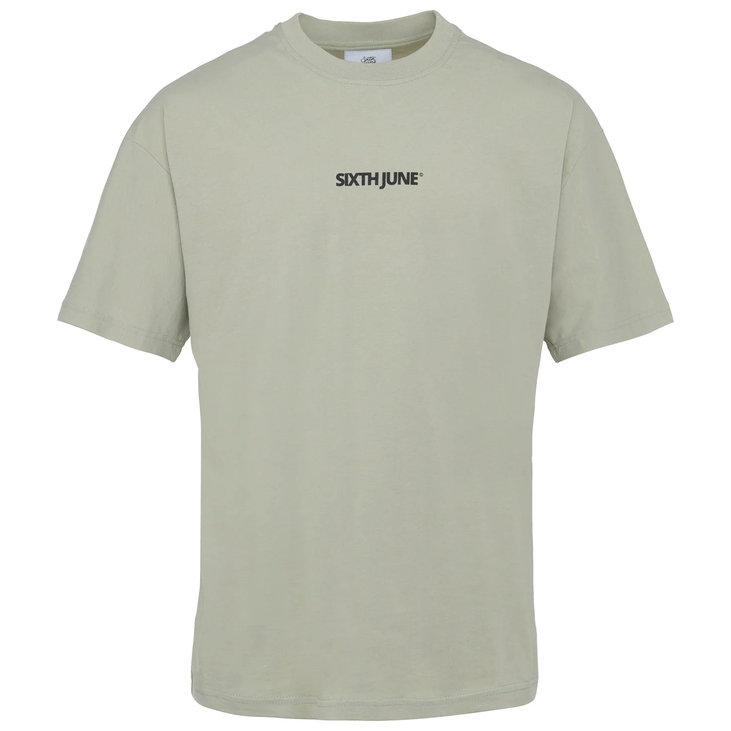 T-shirt large logo Vert clair - Image 6