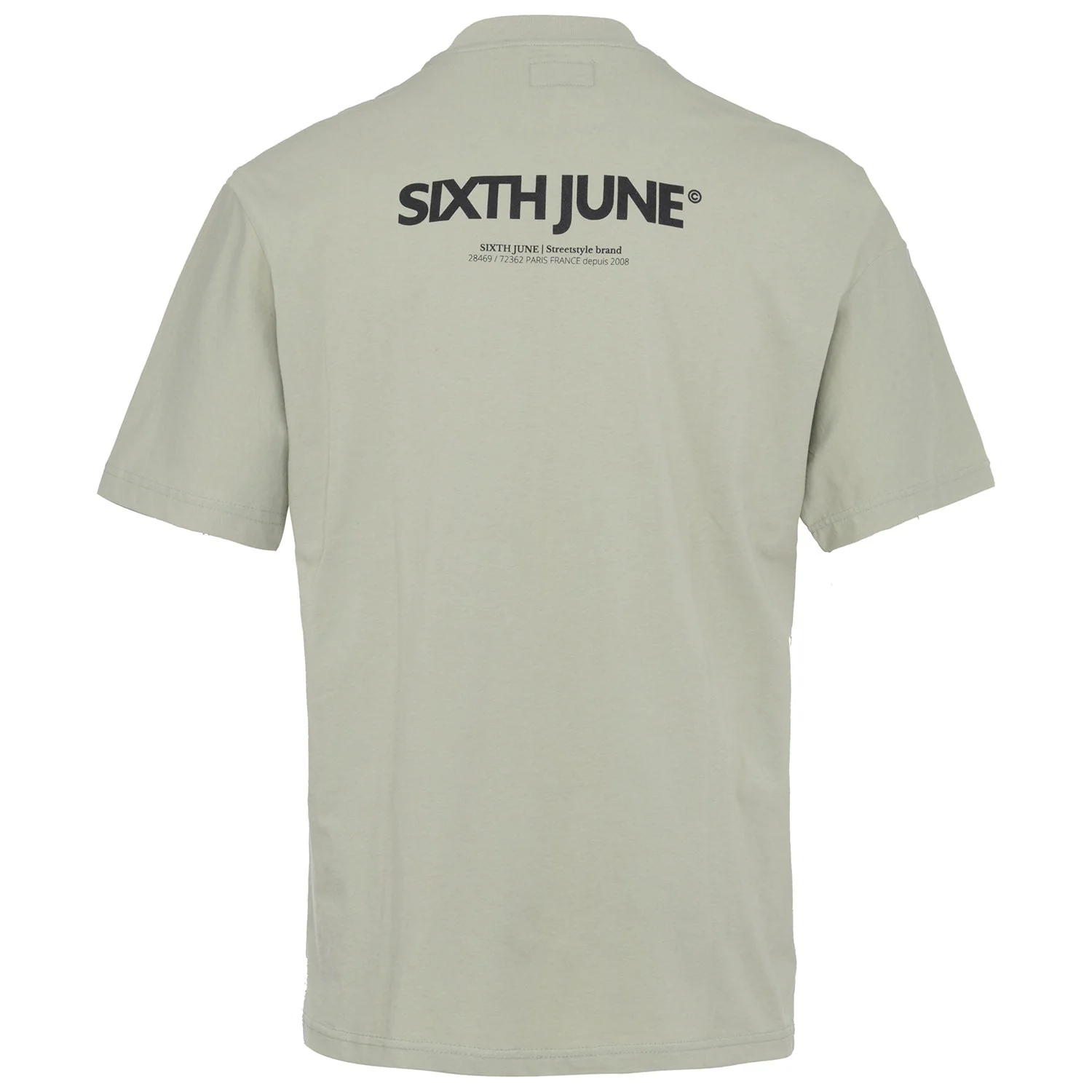 T-shirt large logo Vert clair - Image 7