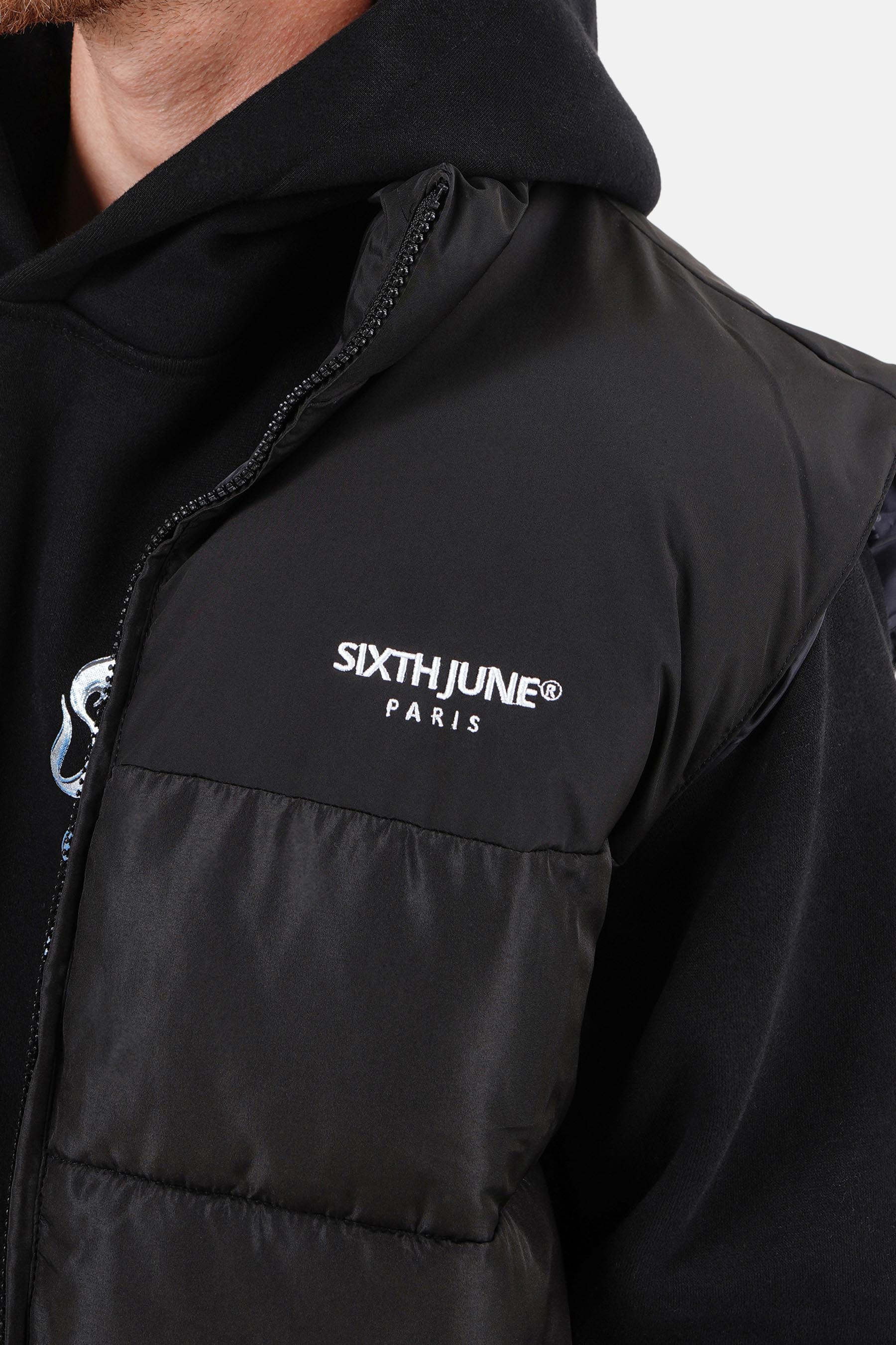SLEEVELESS padded puffer jacket - Image 3