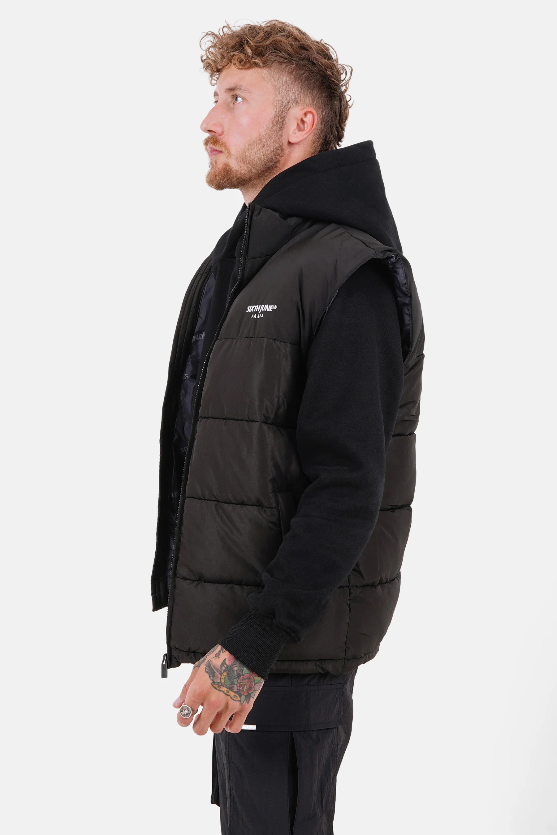 SLEEVELESS padded puffer jacket - Image 4