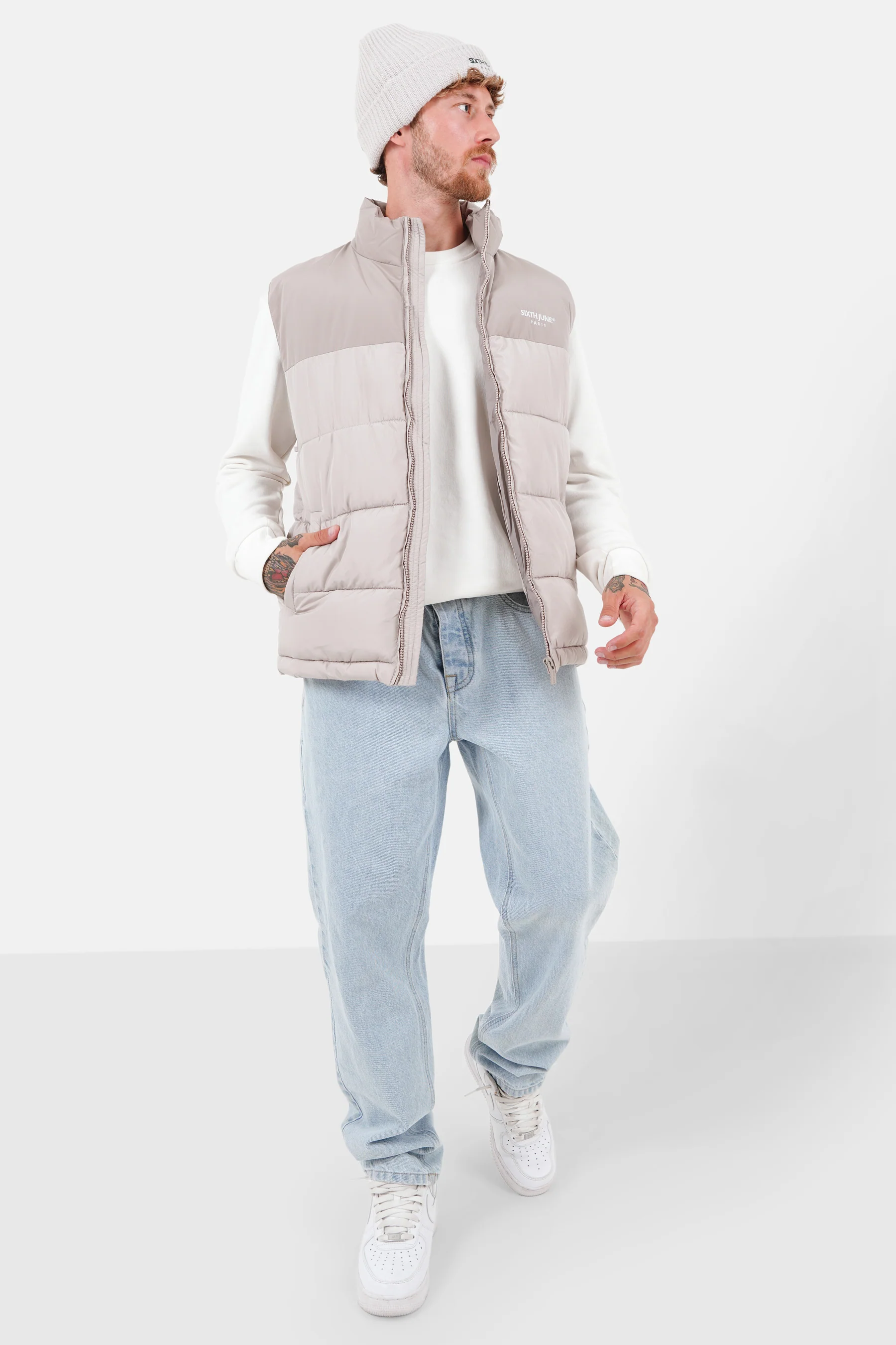 SLEEVELESS padded puffer jacket - Image 2