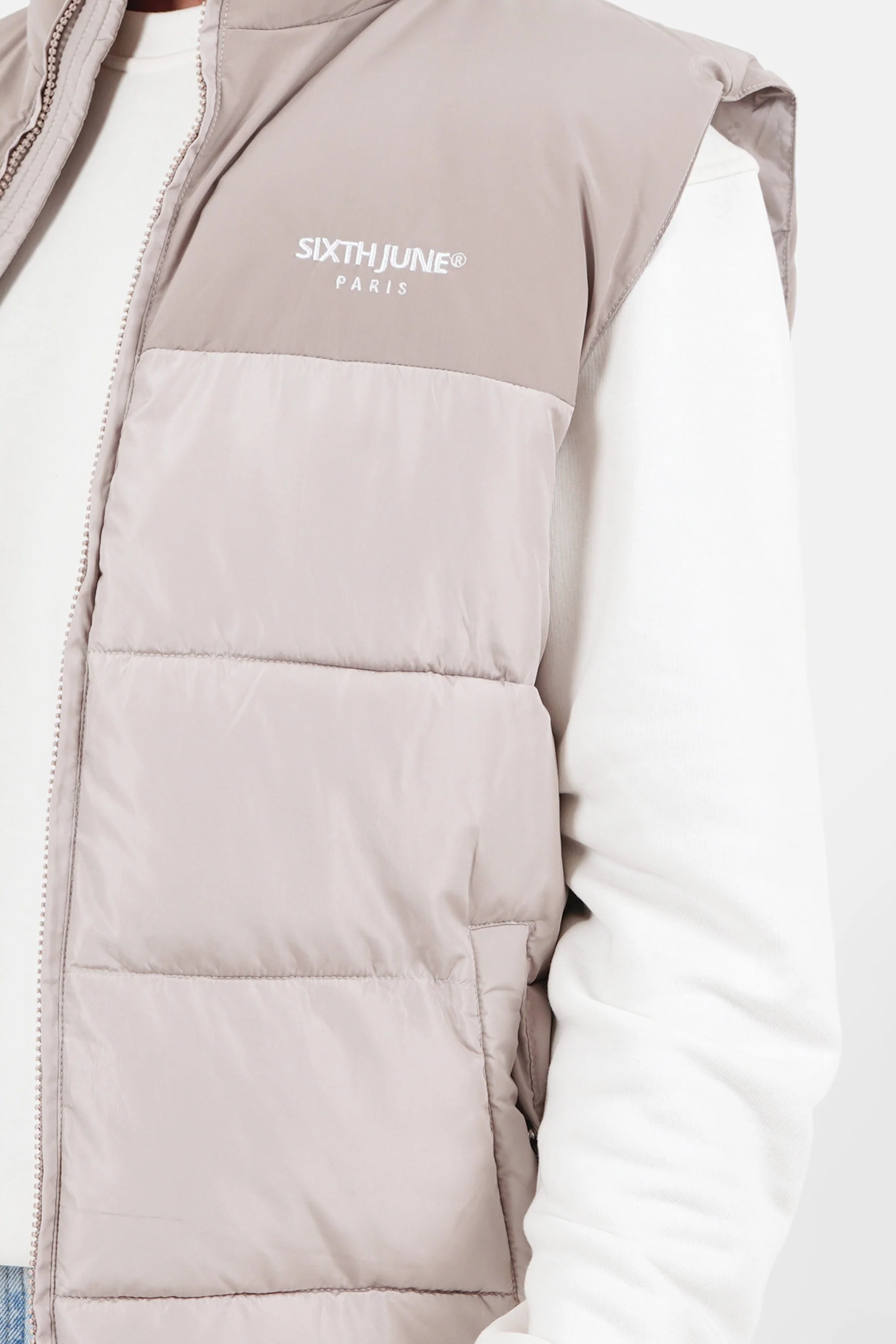 SLEEVELESS padded puffer jacket - Image 3