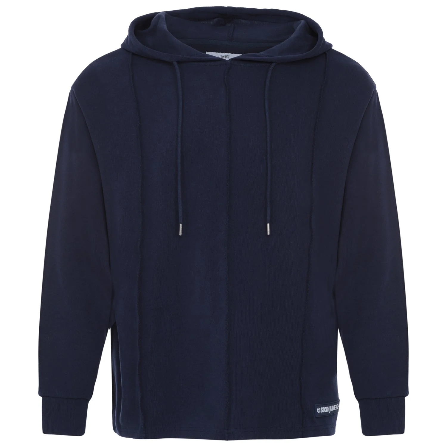 Sweatshirt coutures extérieurs Bleu foncé - Image 6