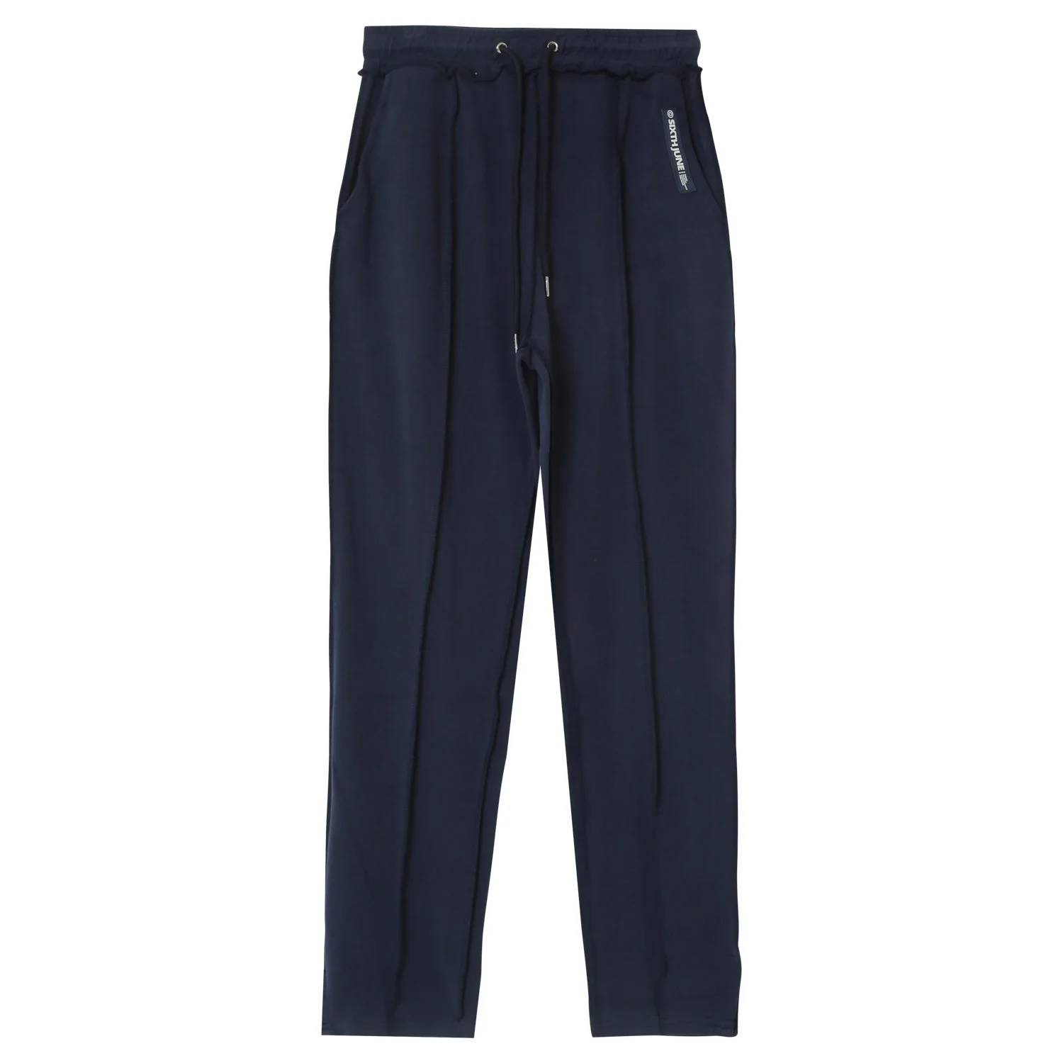 Jogging couture extérieure épais Bleu - Image 6