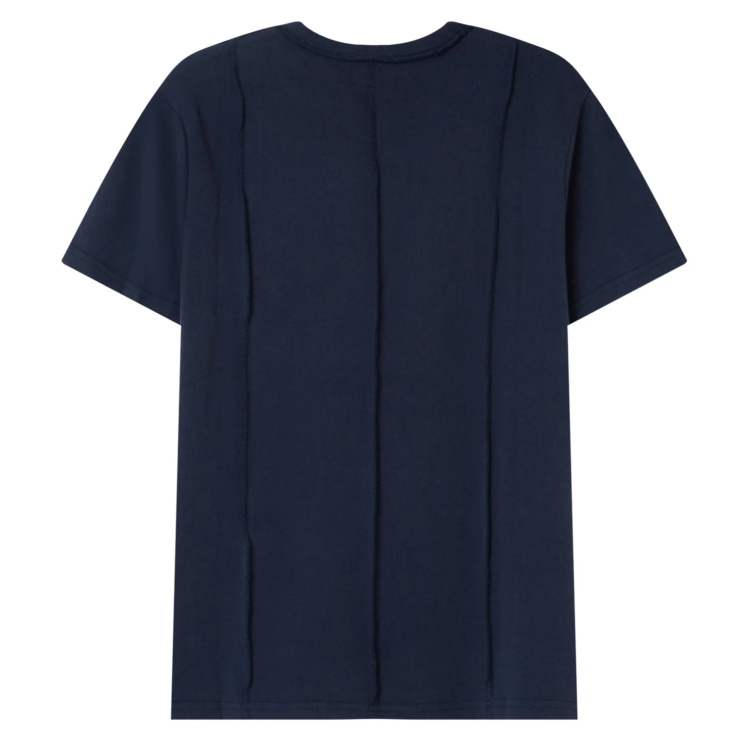 T-shirt coutures extérieure épais Bleu - Image 7