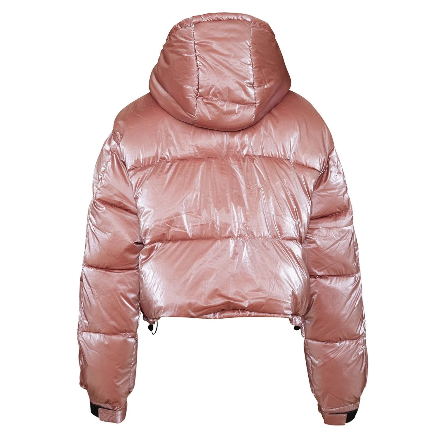 Doudoune oversize nacré Rose - Image 7