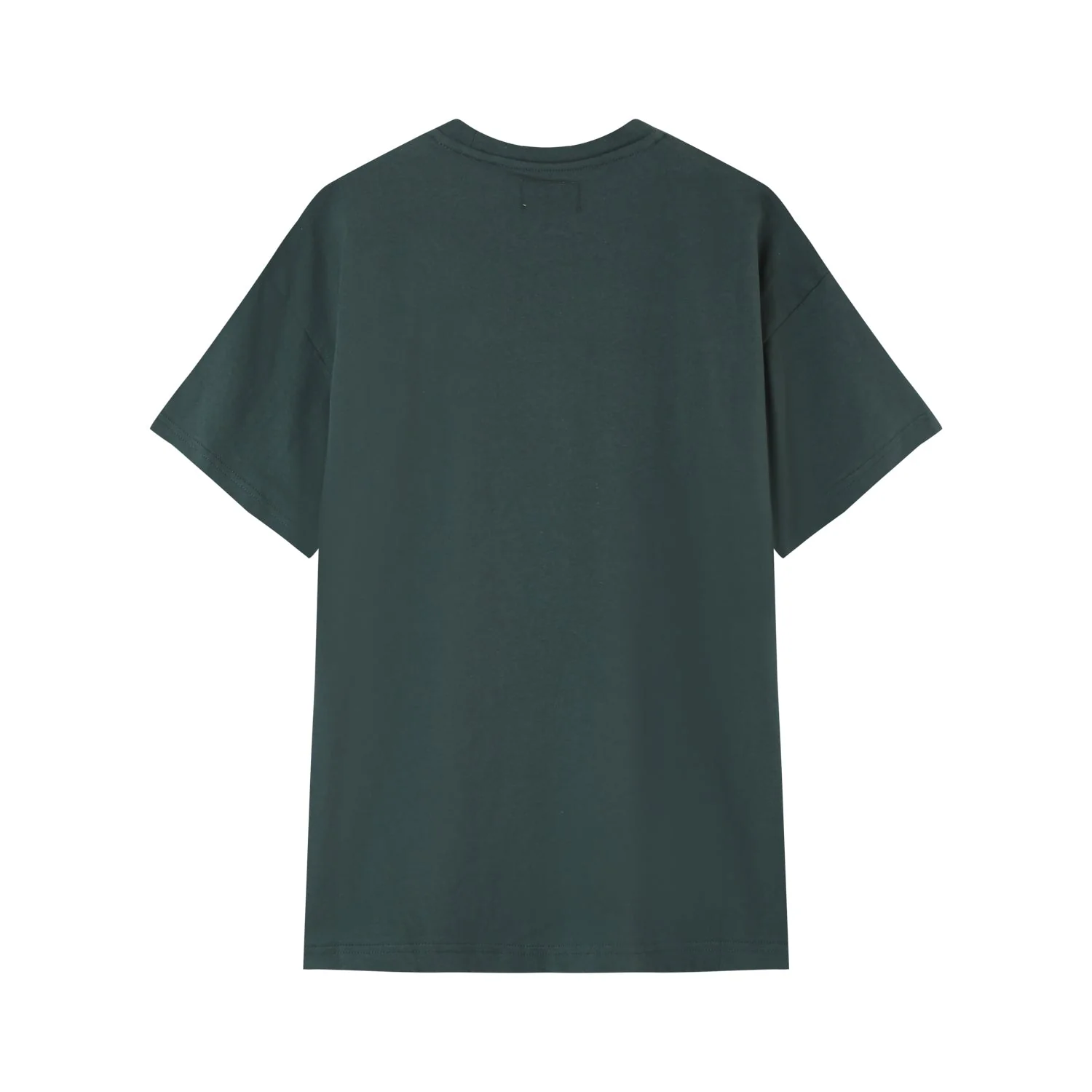 T-shirt coeur brodé Vert foncé - Image 7