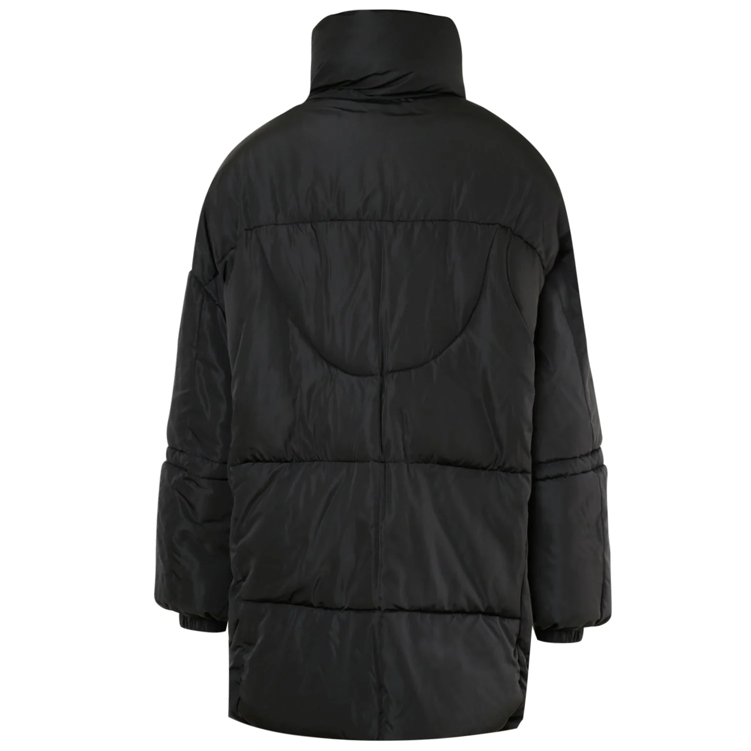Doudoune oversize matelassé Noir - Image 7