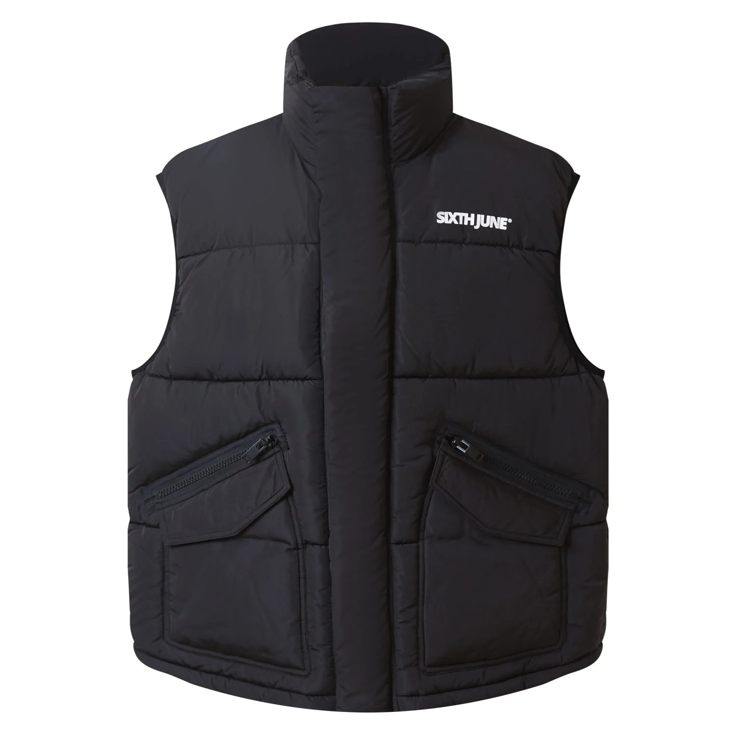 PADDED sleeveless puffer jacket - Image 6